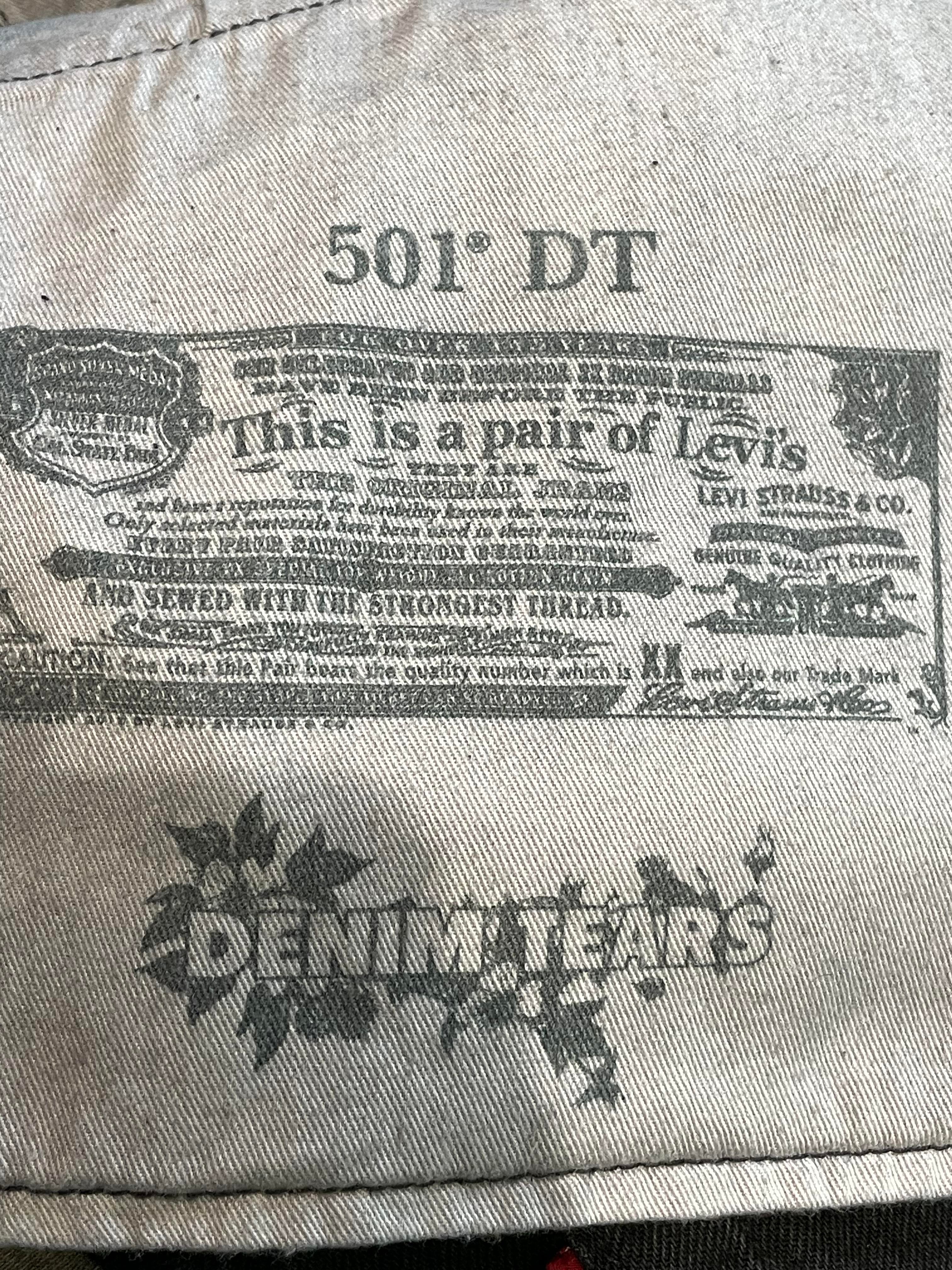 Denim Tears Offset Jeans Black