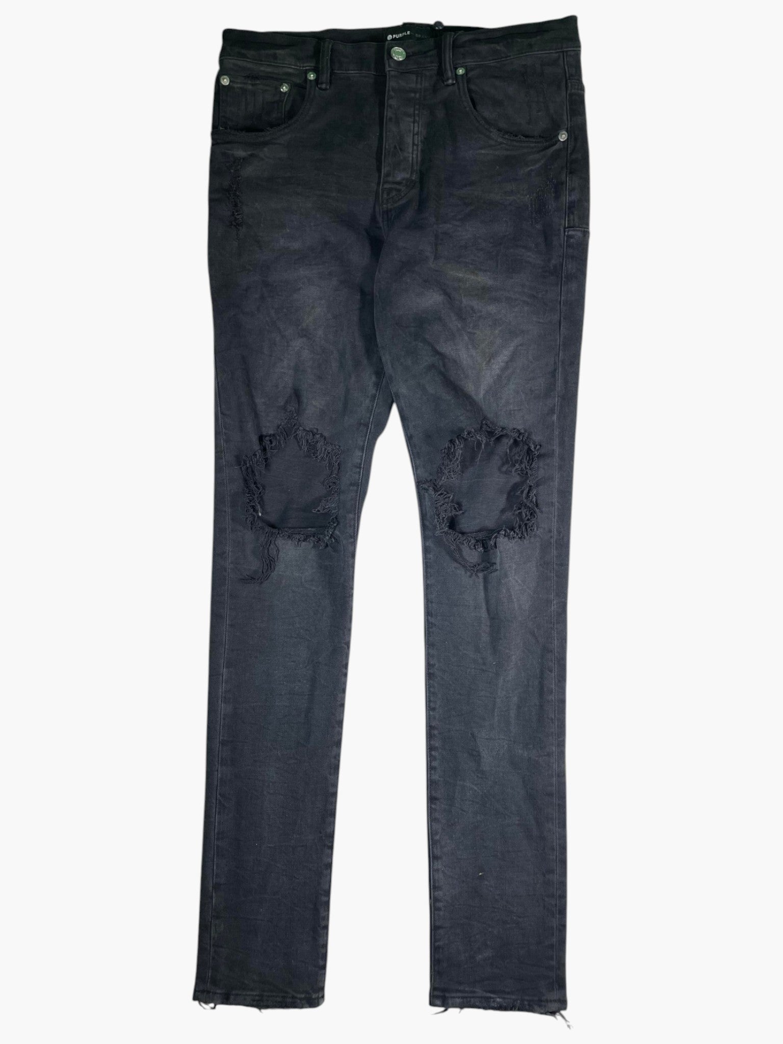 Purple Brand Black Jeans