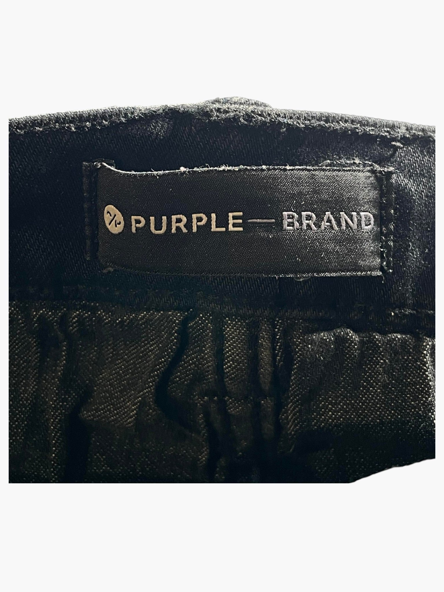 Purple Brand Black Jeans