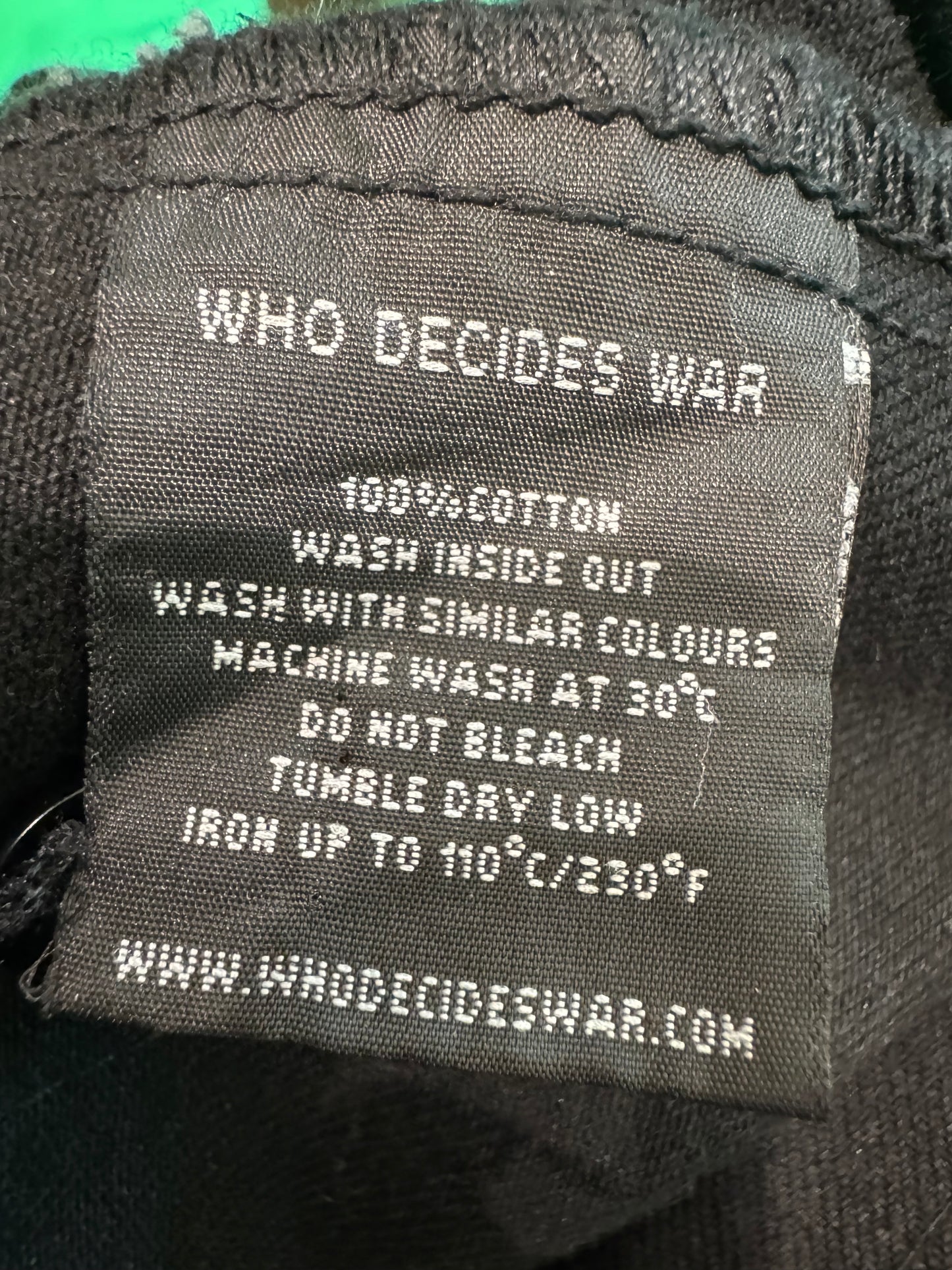 WDW Black Windows Black Jean Jacket