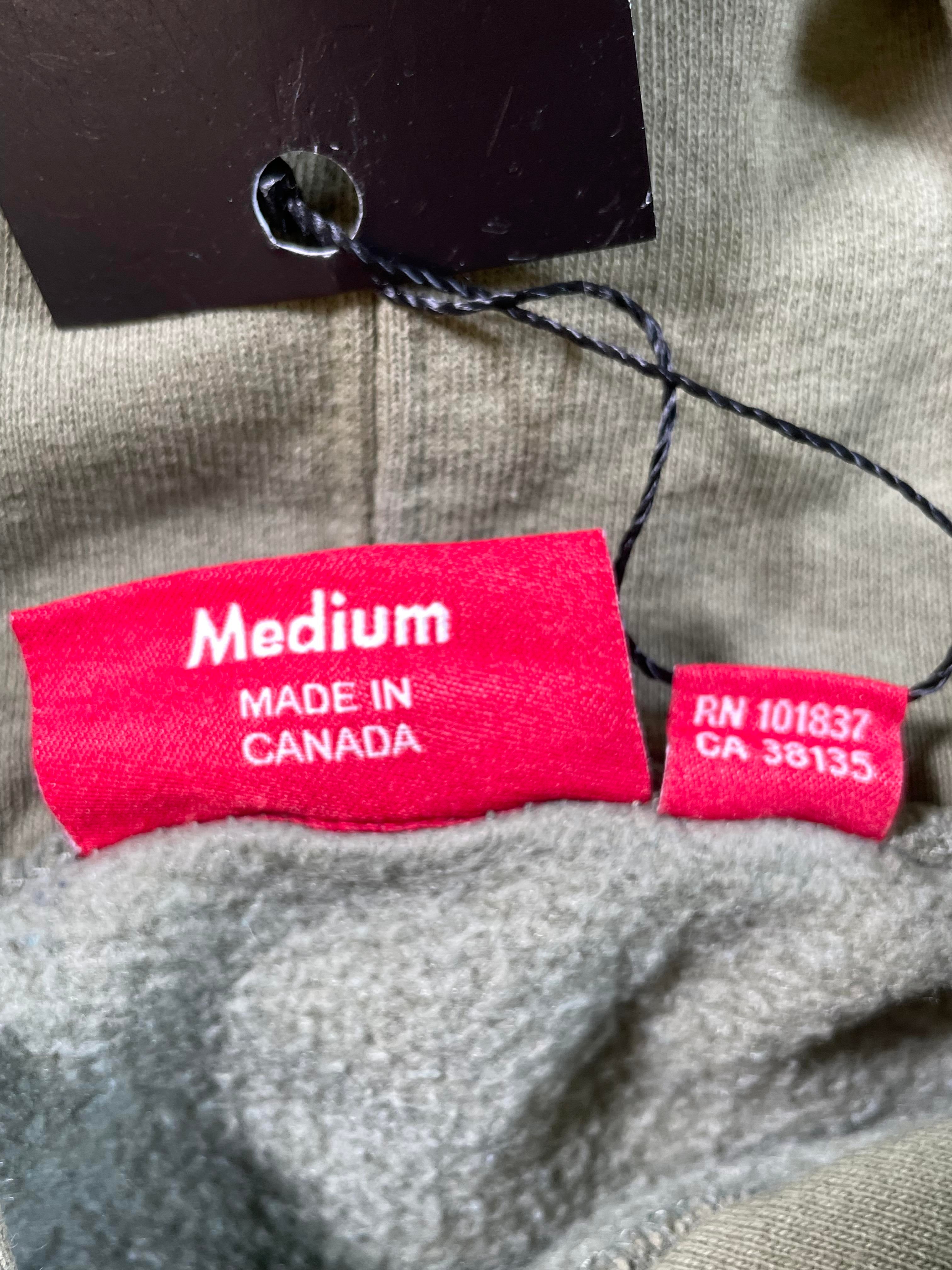 Supreme Anarchy Olive Hoodie