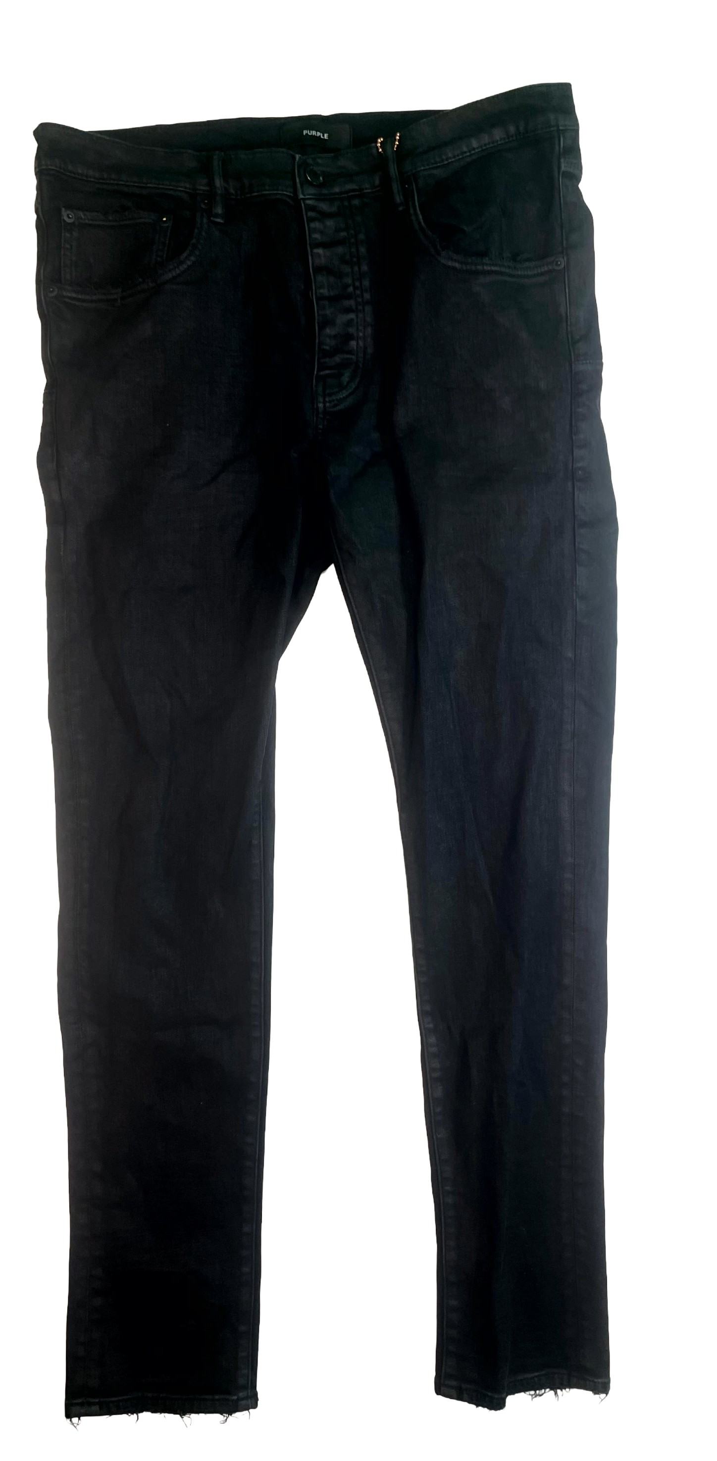 Purple Brand Wax Black Jeans