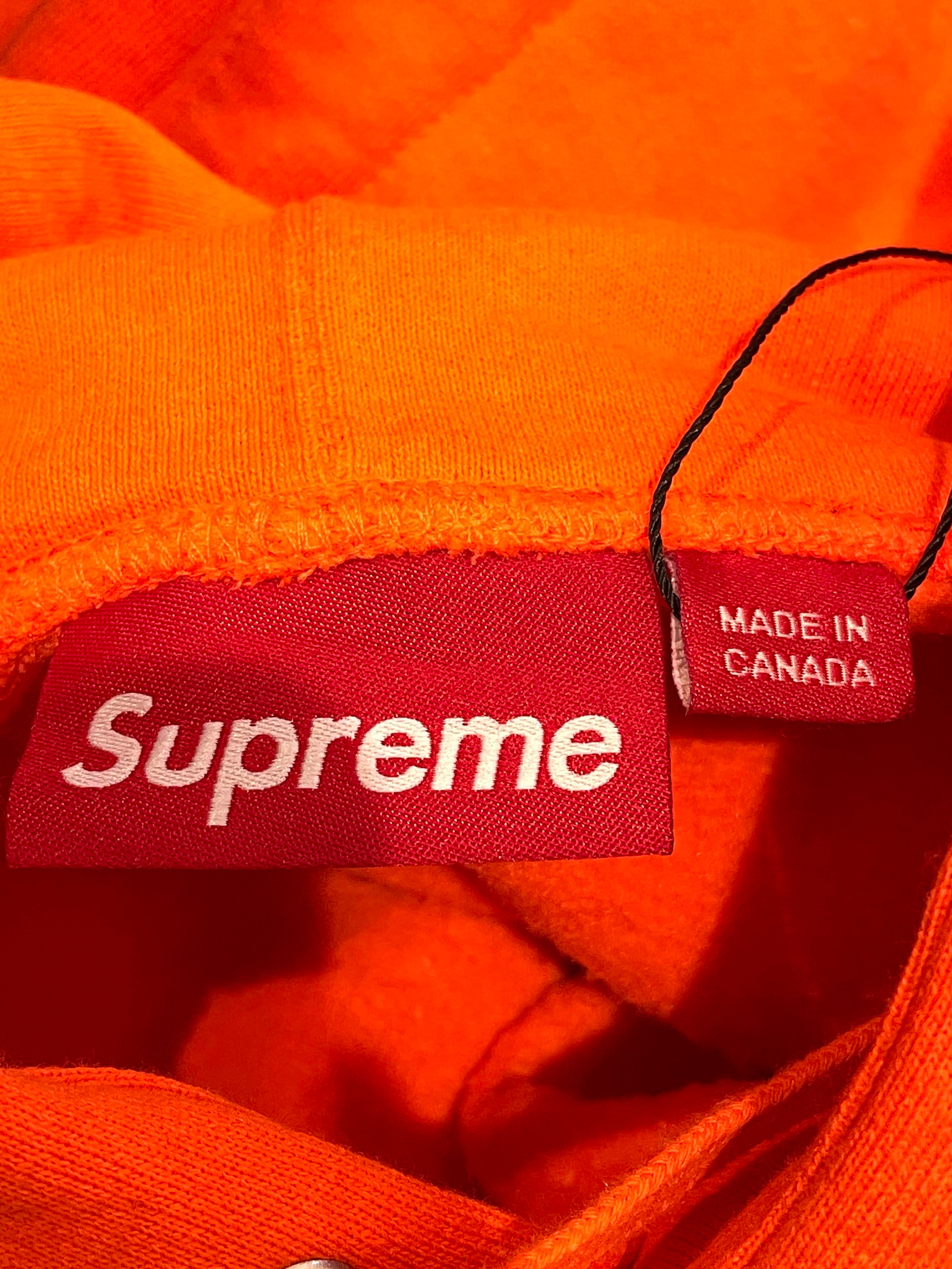 Supreme Small Box Logo Orange Sweatsuit