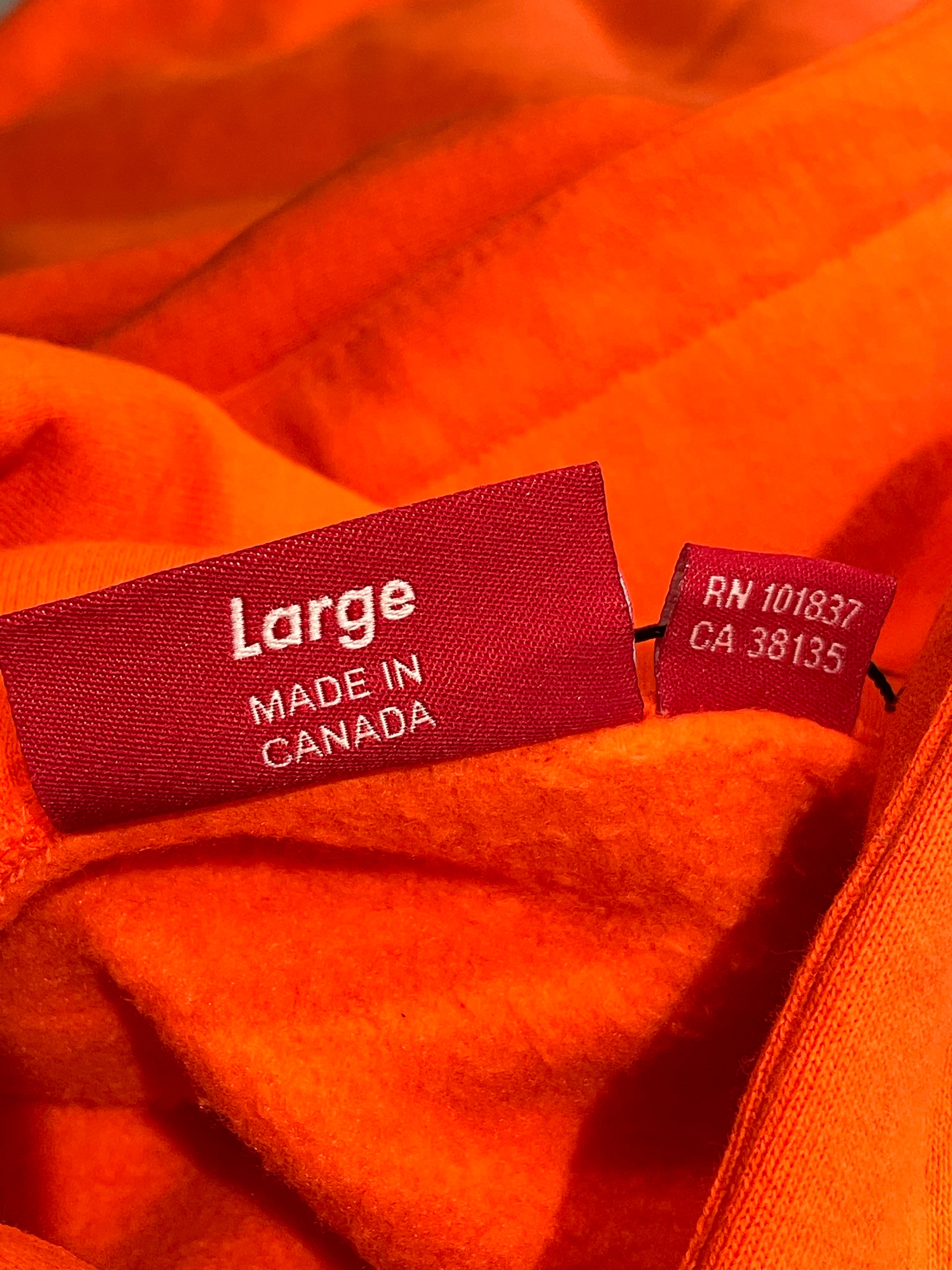 Supreme Small Box Logo Orange Sweatsuit