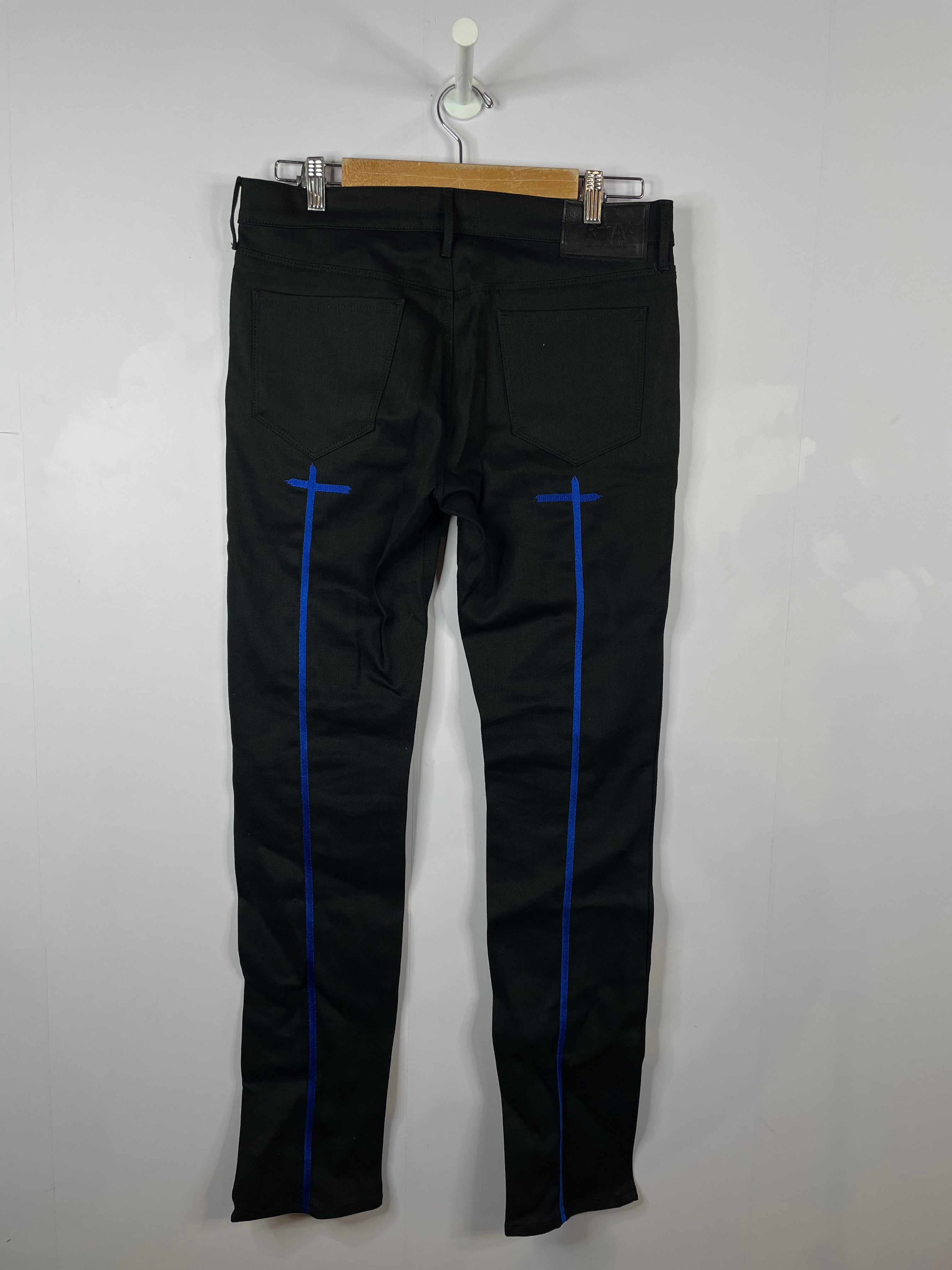 RTA Black & Blue Jeans
