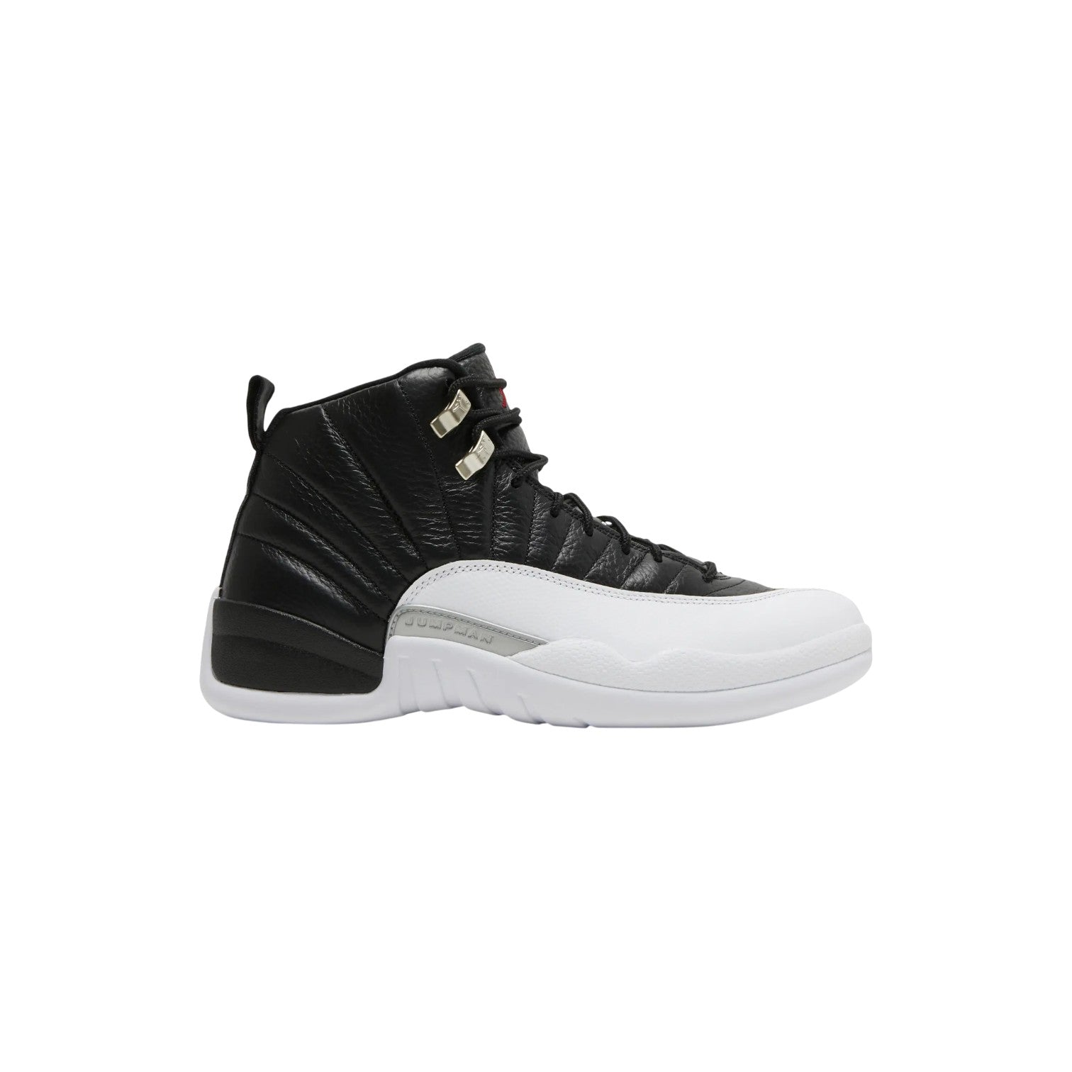 Jordan 12 'Playoffs' Black & White Sneakers (Kid's)