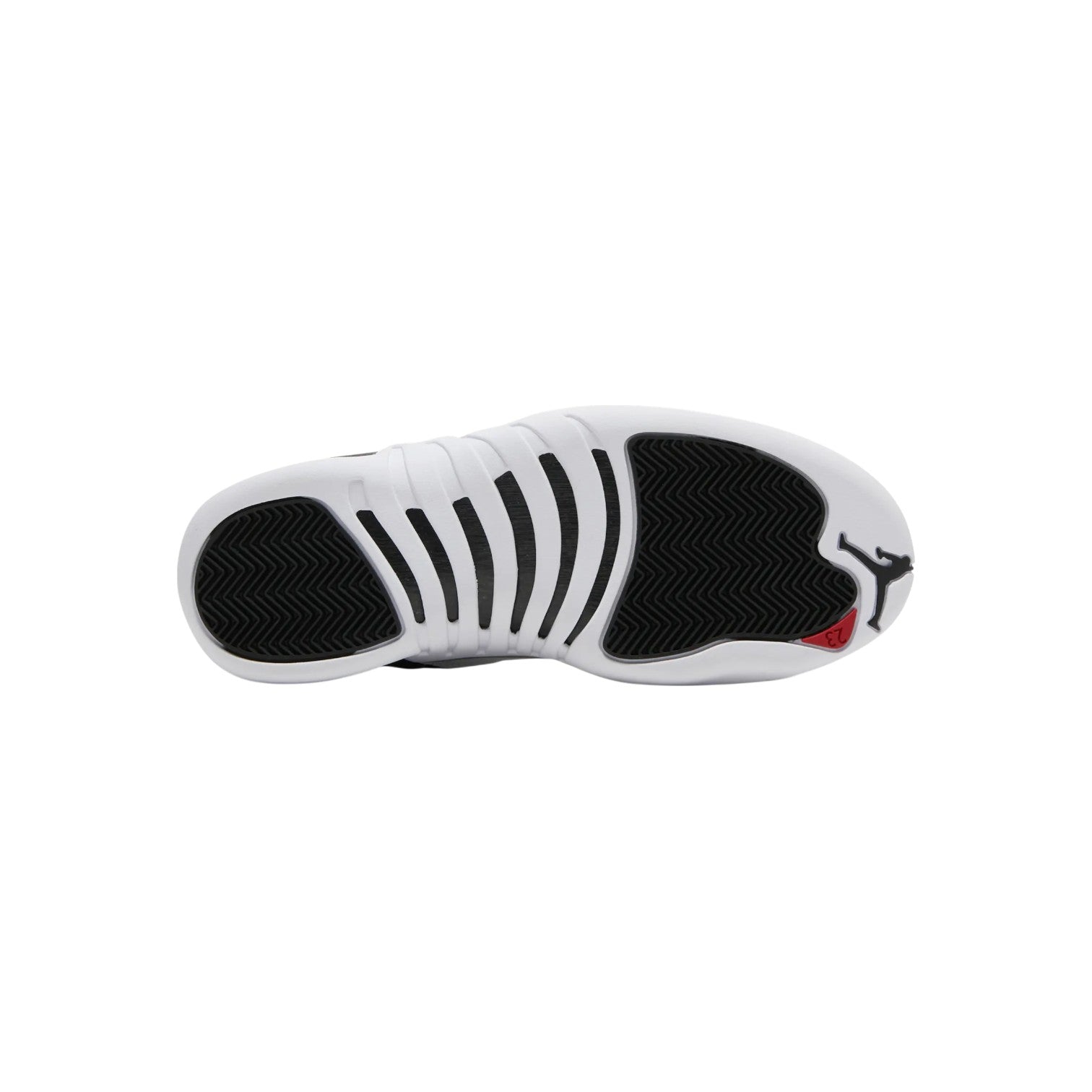 Jordan 12 'Playoffs' Black & White Sneakers (Kid's)