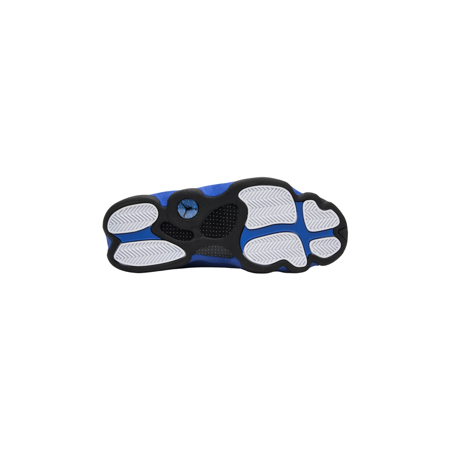 Jordan 13 'White Hyper Royal Black' Sneakers