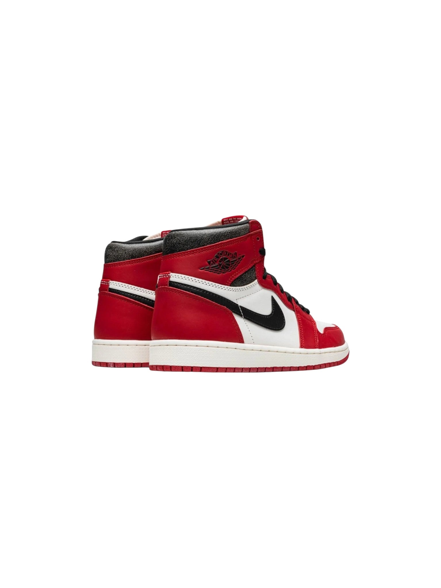 Jordan 1 'Lost & Found' Black & Red Sneakers