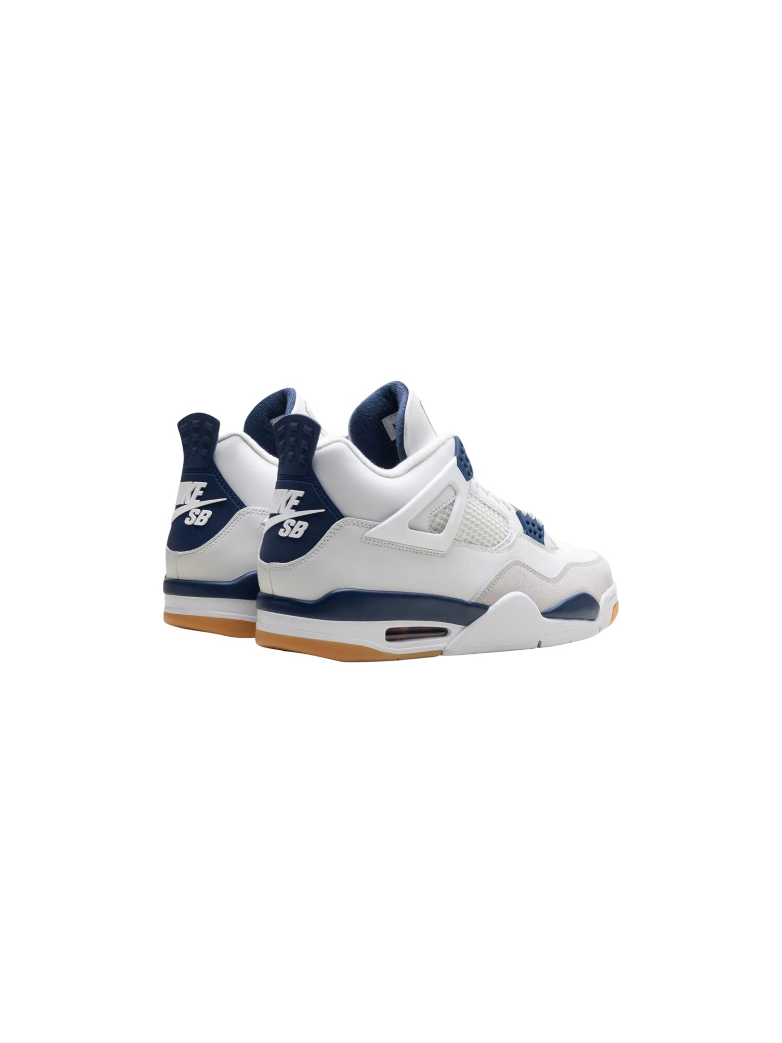 Jordan 4 SB 'Navy' Blue & White Sneakers