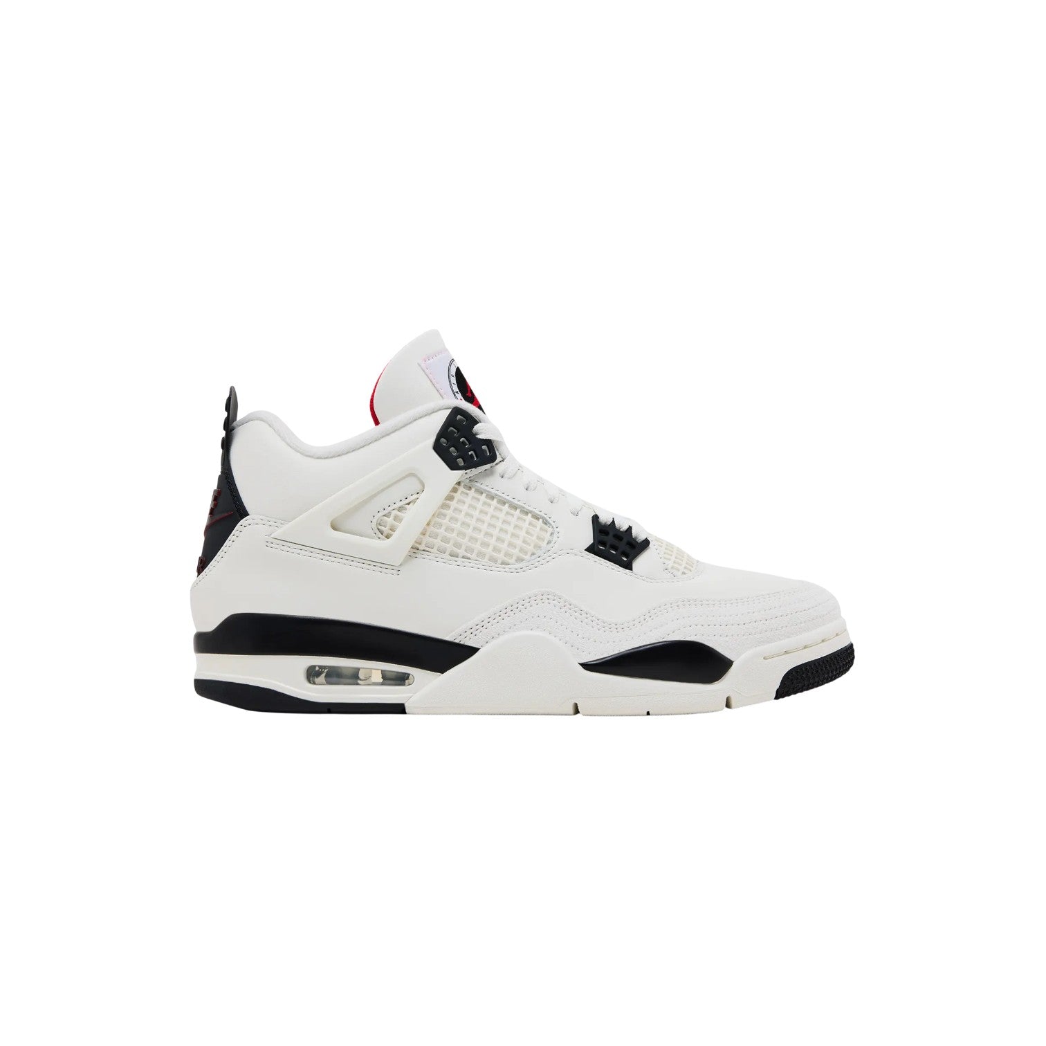 Jordan 4 'Flight Club' White and Black Sneakers
