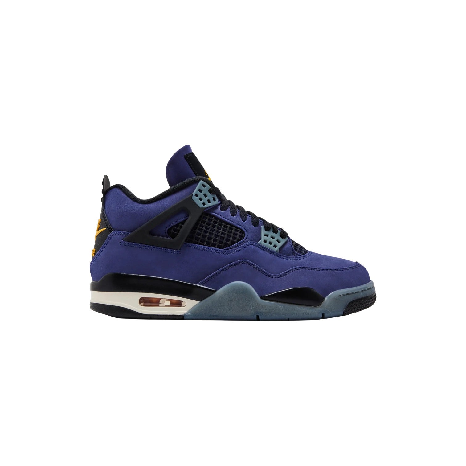 Jordan 4 'Lakers' Purple Sneakers