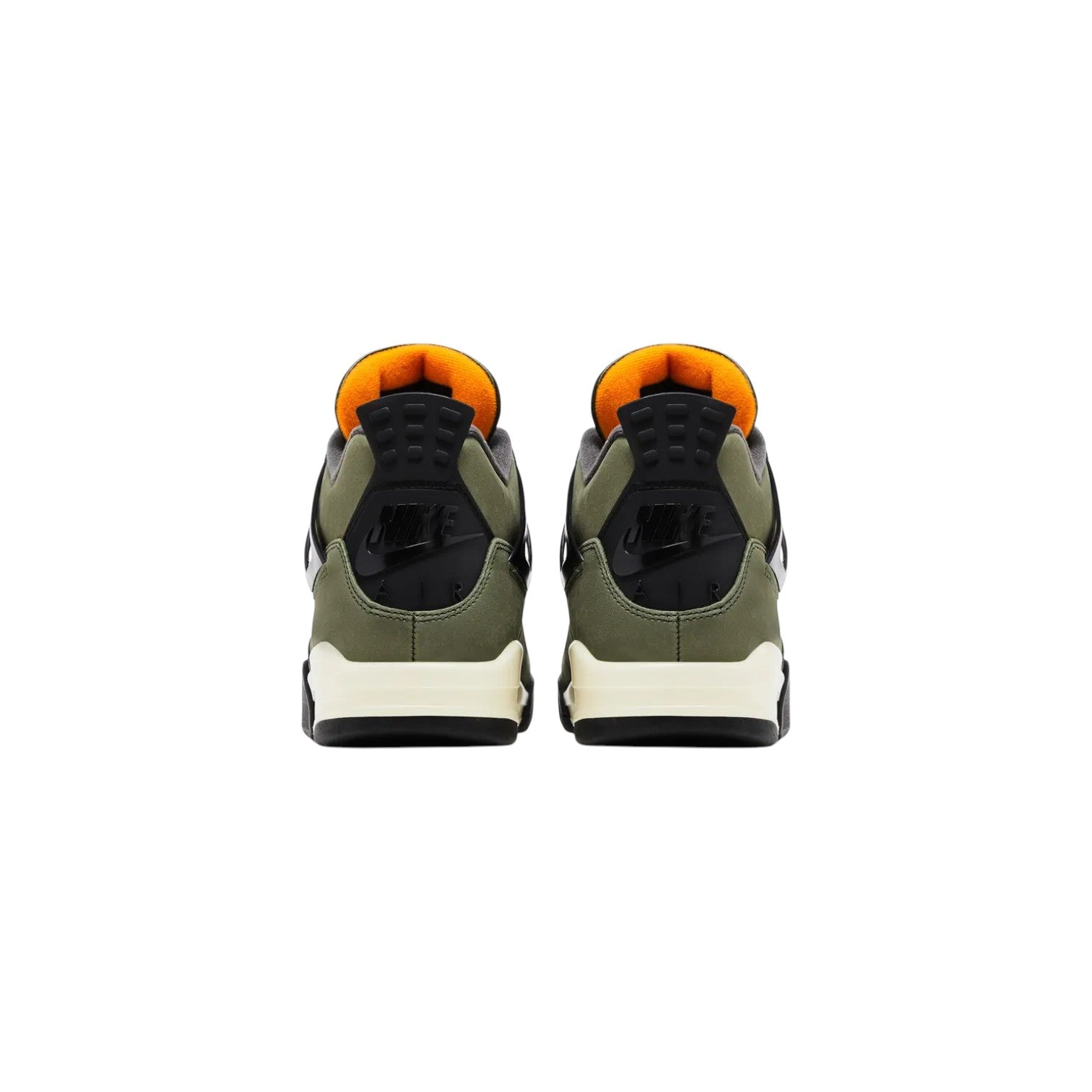 Jordan 4 'Undefeated' Green & Orange Sneakers