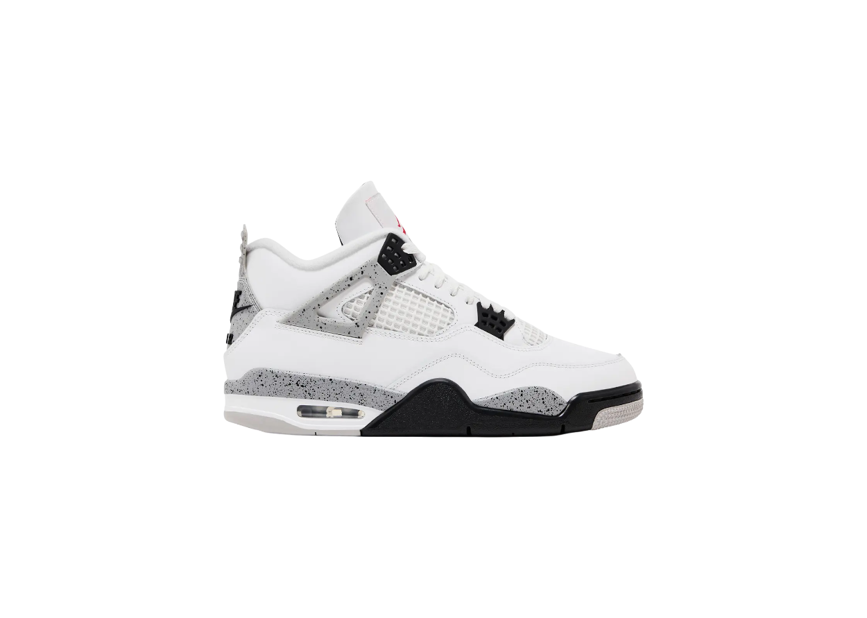 Jordan 4 'White Cement' Sneakers