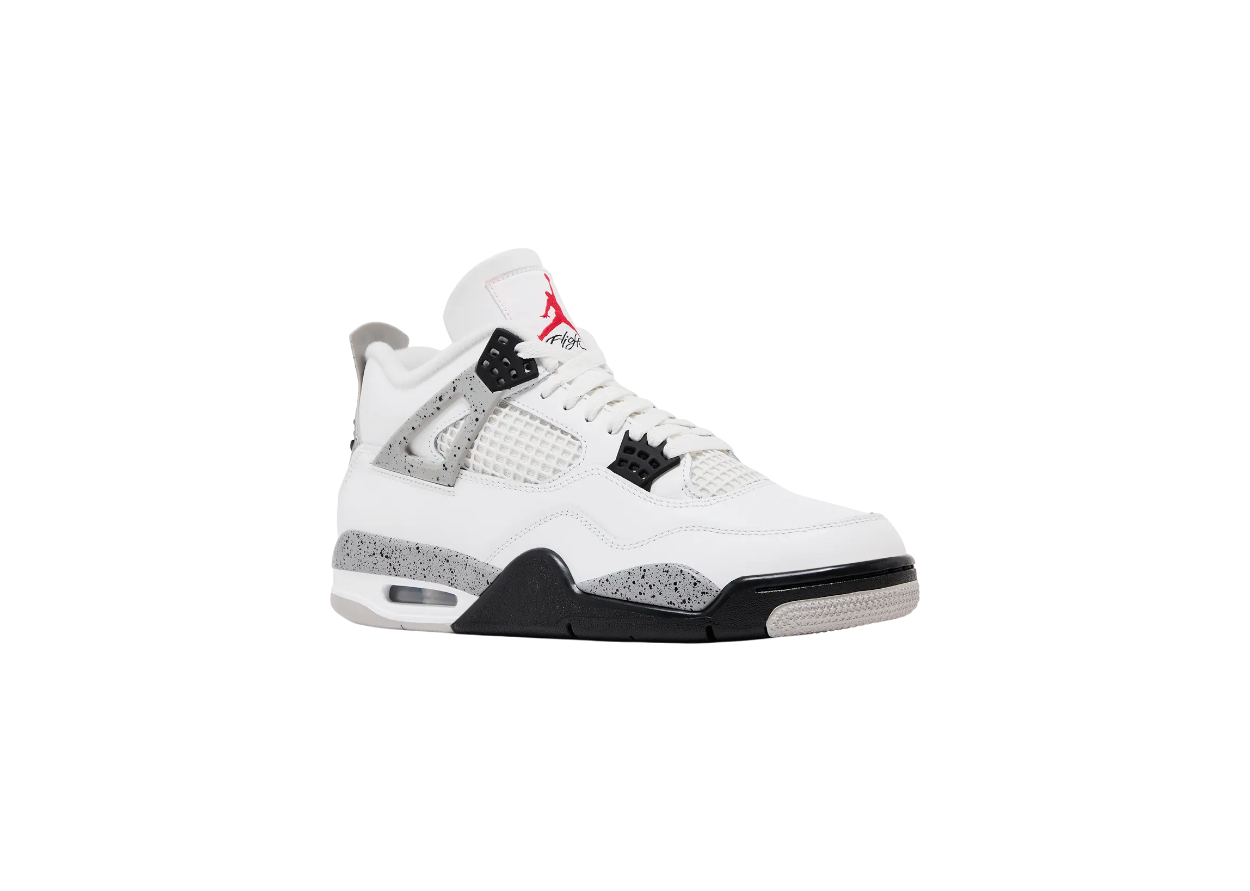 Jordan 4 'White Cement' Sneakers