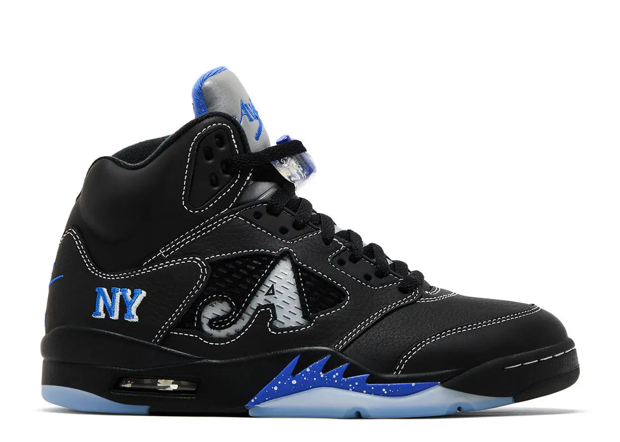 Jordan 5 Retro 'Awake NY' Black Sneaker