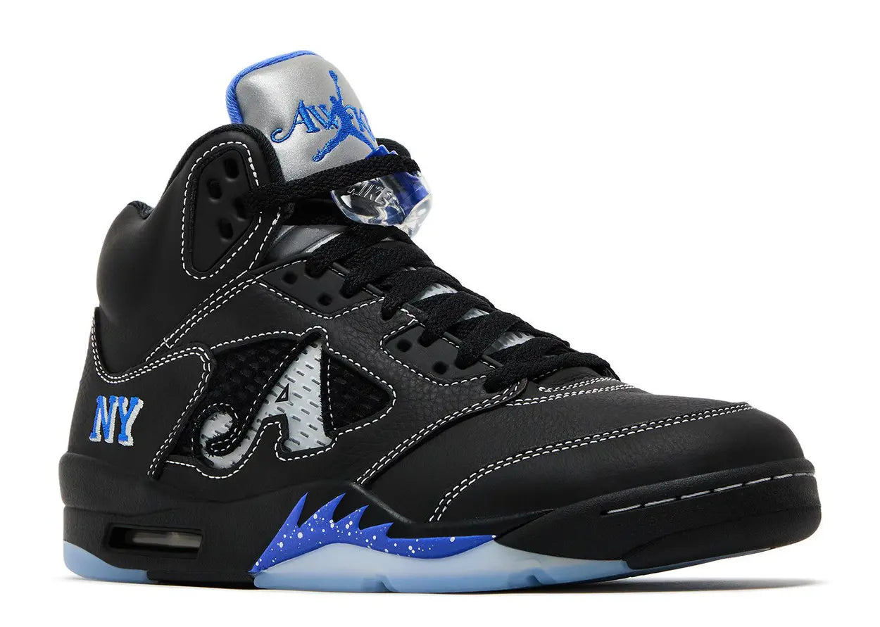 Jordan 5 Retro 'Awake NY' Black Sneaker