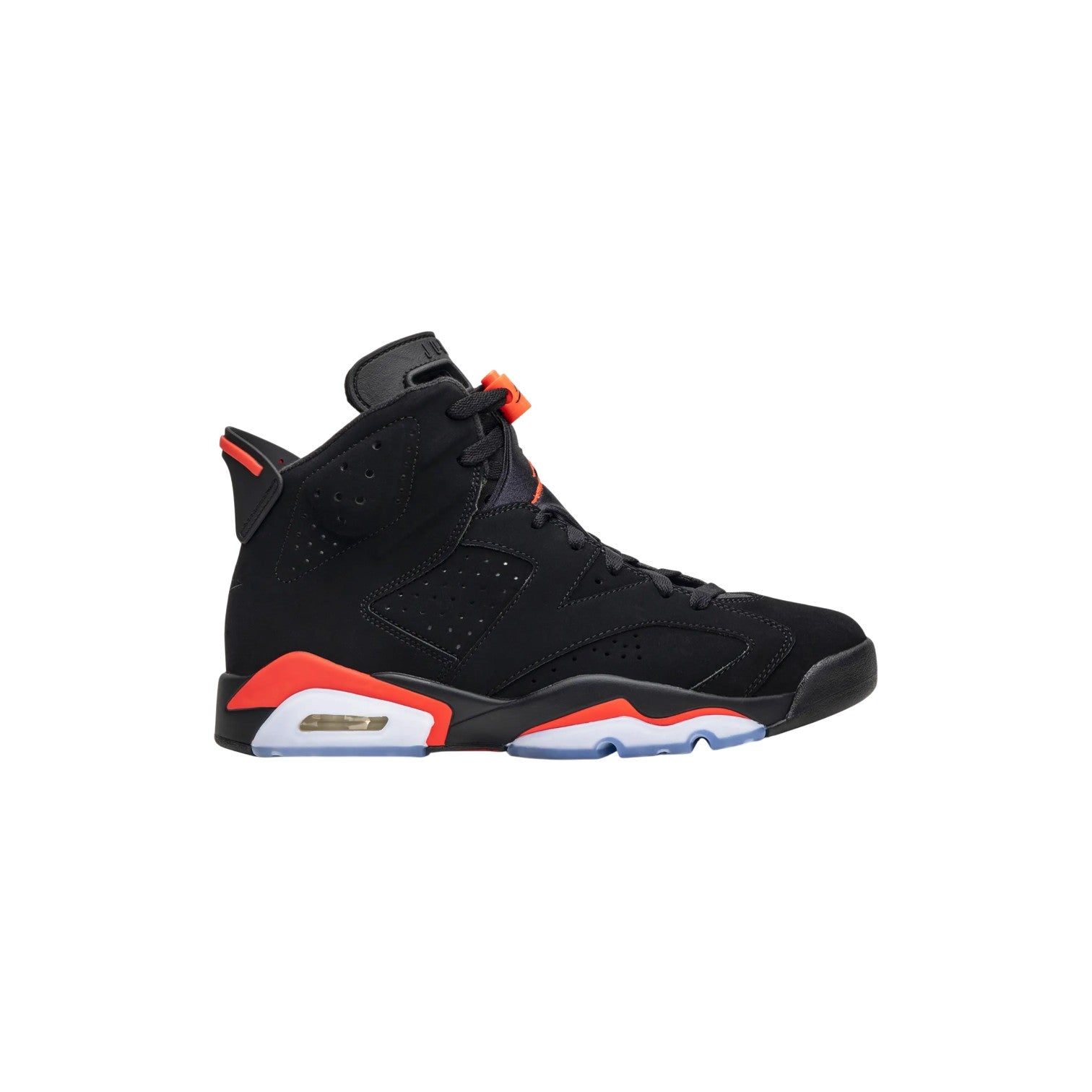 Jordan 6 'Infrared' Black & Red Sneakers