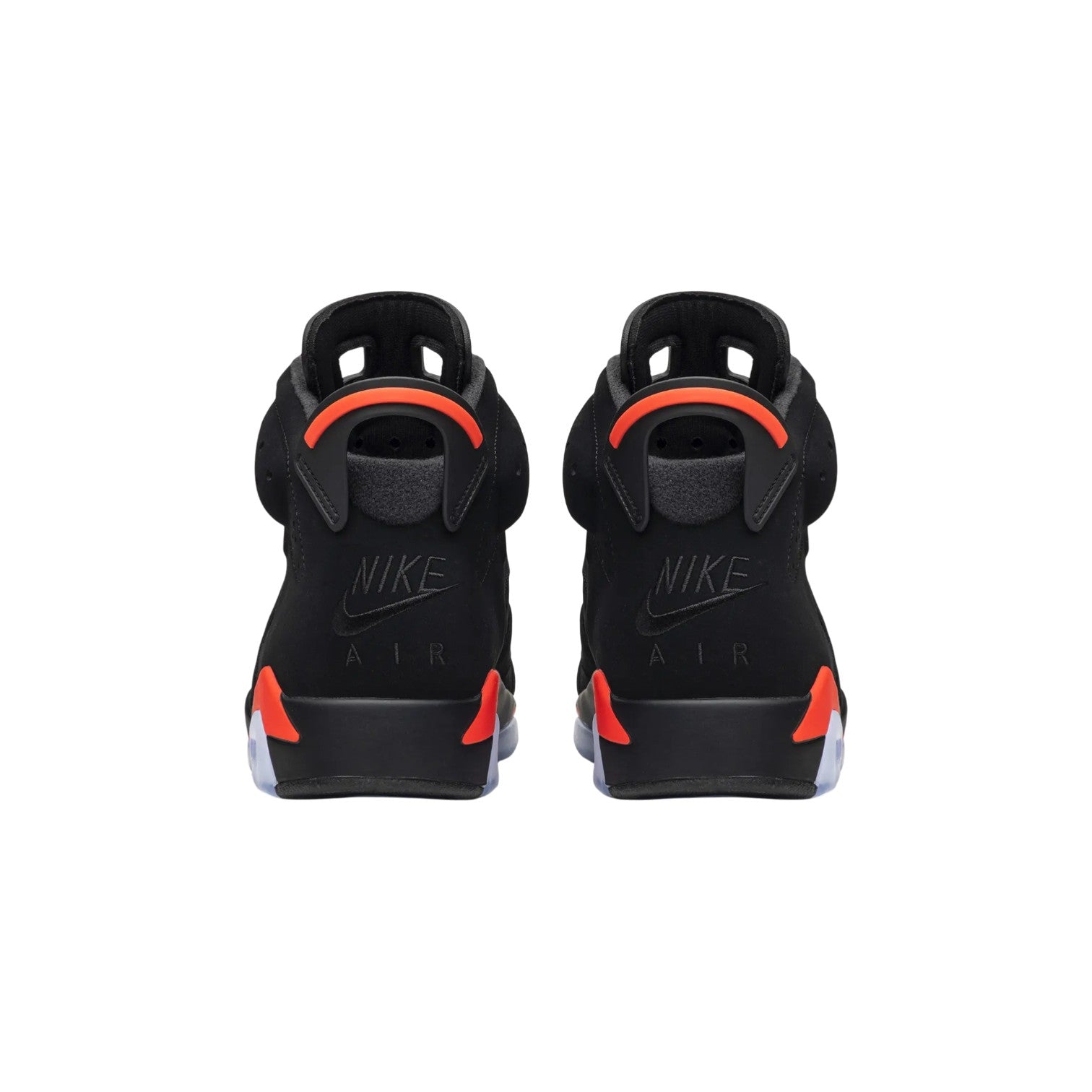 Jordan 6 'Infrared' Black & Red Sneakers