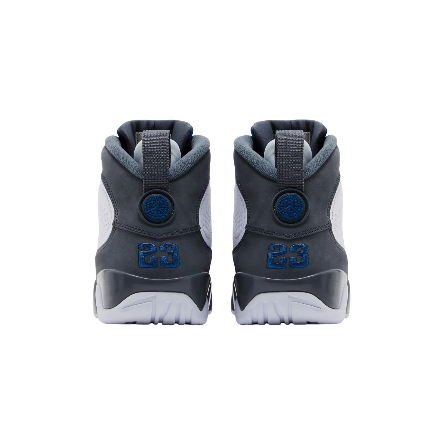 Jordan 9 'Flint Grey' White & Grey Sneakers