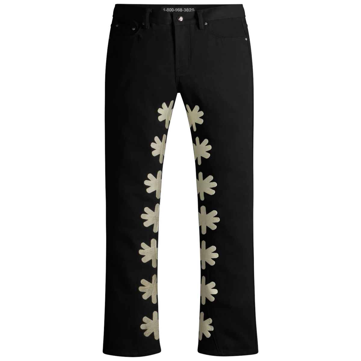 LOSTSHDWS Black Bone Denim Jeans