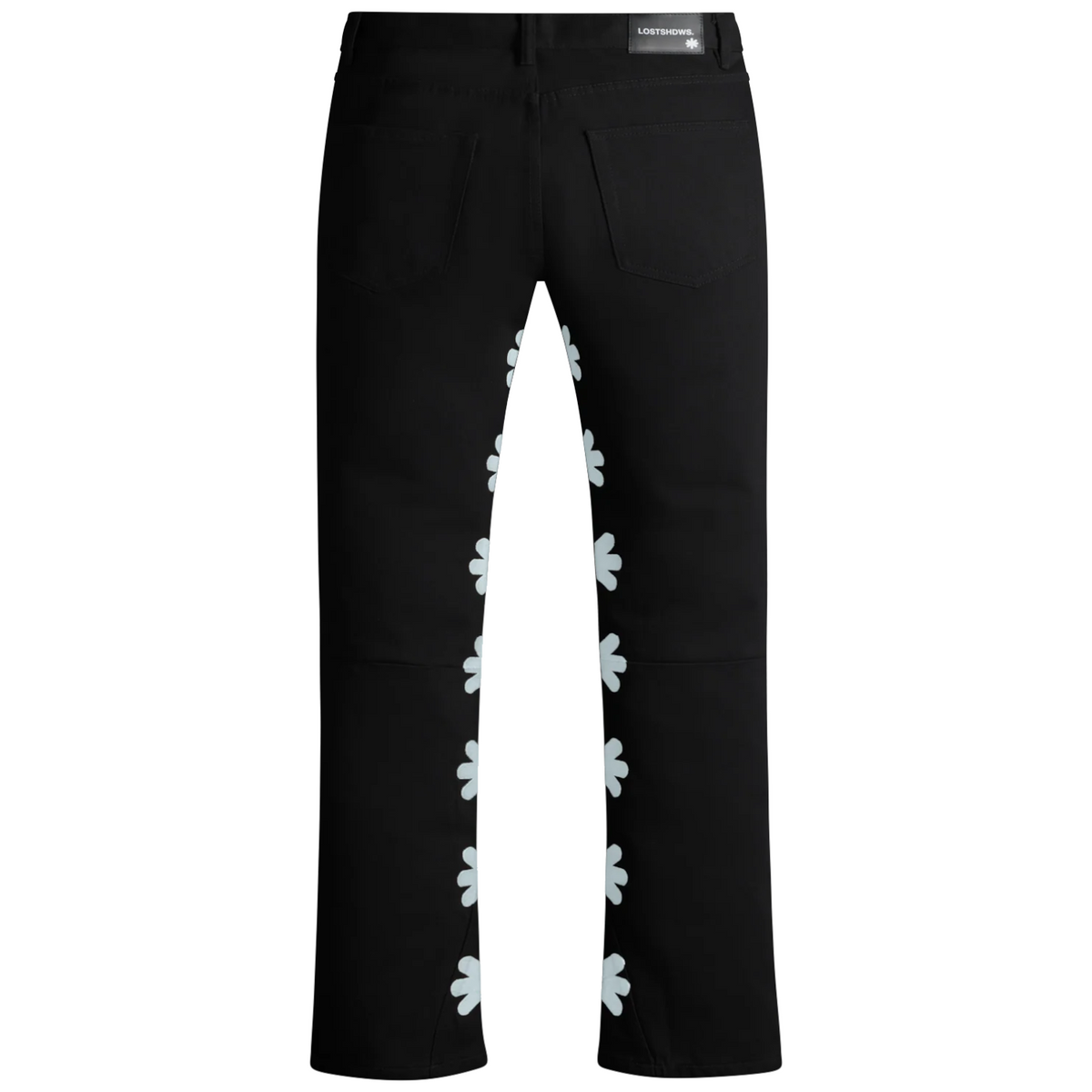 LOSTSHDWS Black & White Jeans