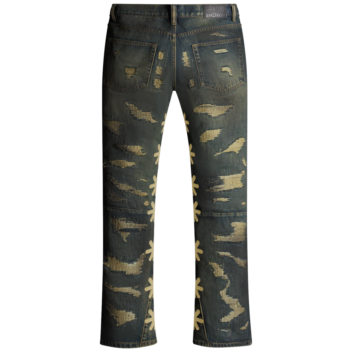 LOSTSHDWS "DSTRY" Blue Jeans