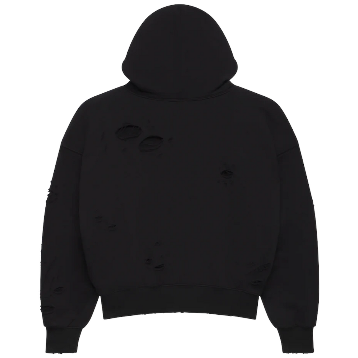 LOSTSHDWS Double Layered Black & White Pullover Hoodie