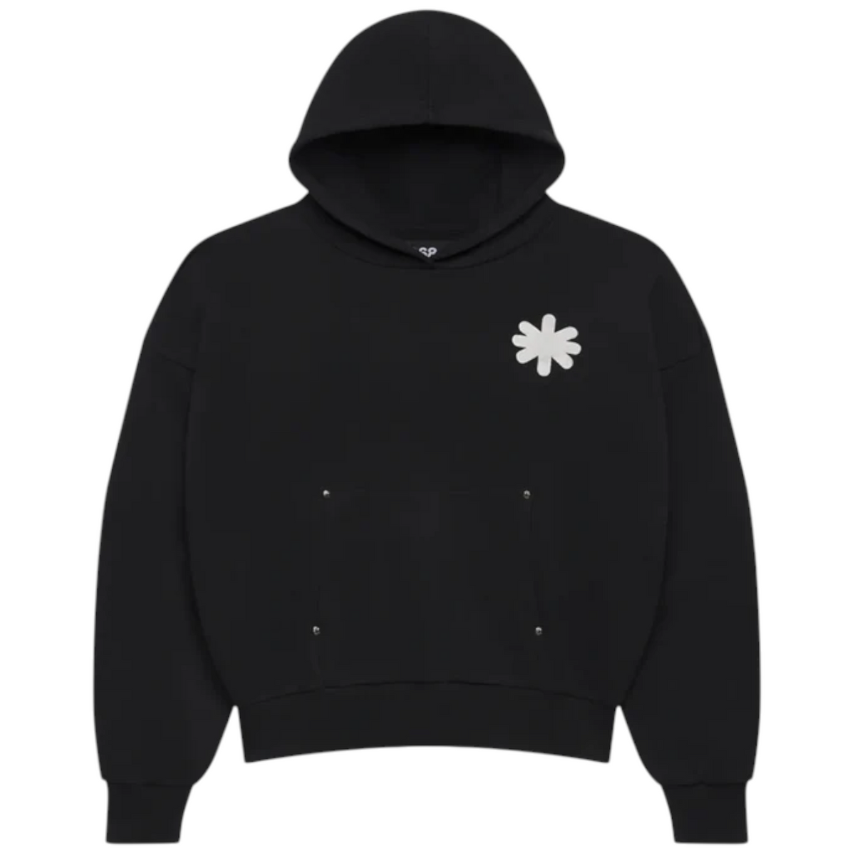 LOSTSHDWS "Single Layered Classic" Black White Hoodie