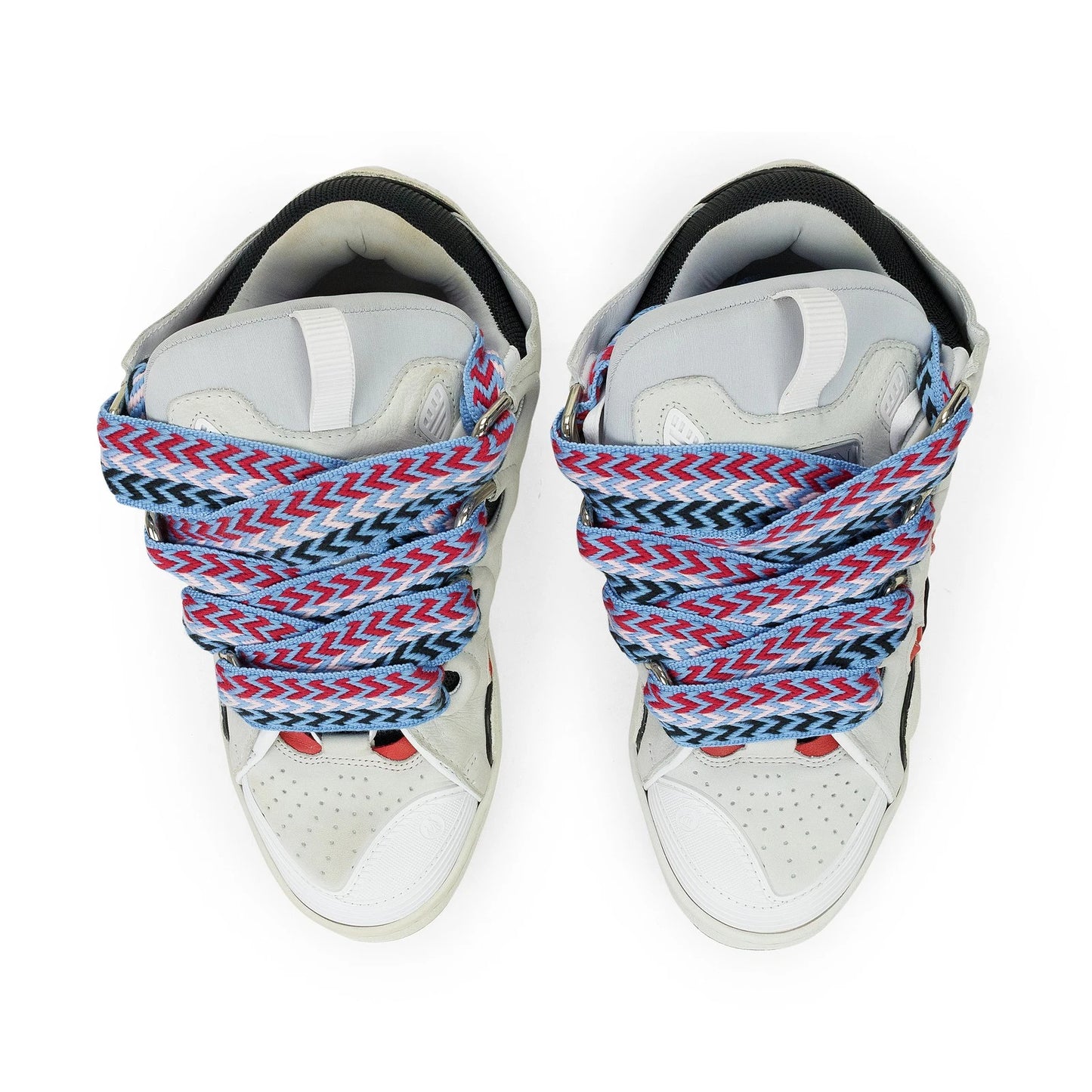 Lanvin 'Grey & Blue Curb' Sneakers