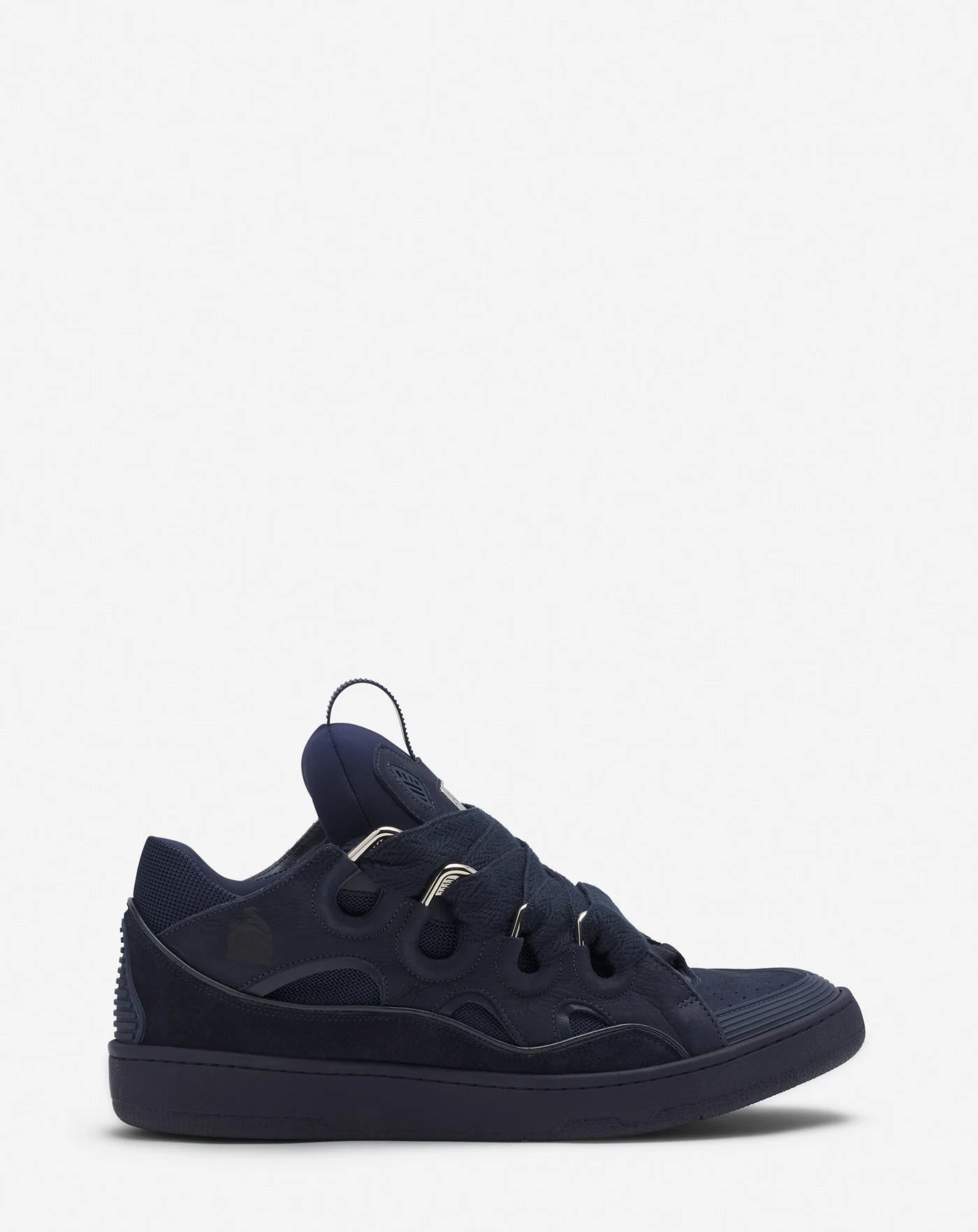 Lanvin 'Navy Blue Curb' Sneakers