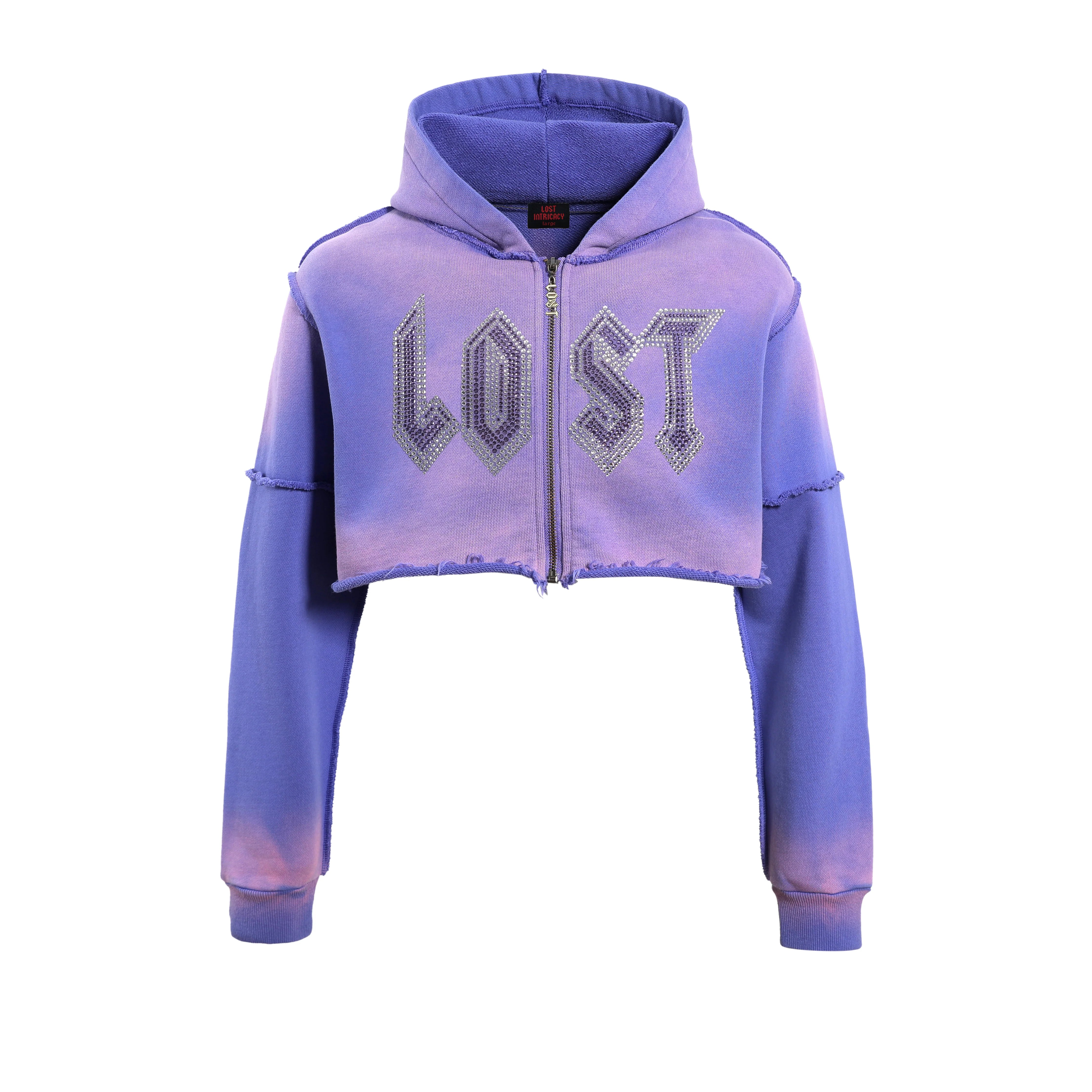 Lost Intricacy Lavender Zip Up Hoodie (Women's)