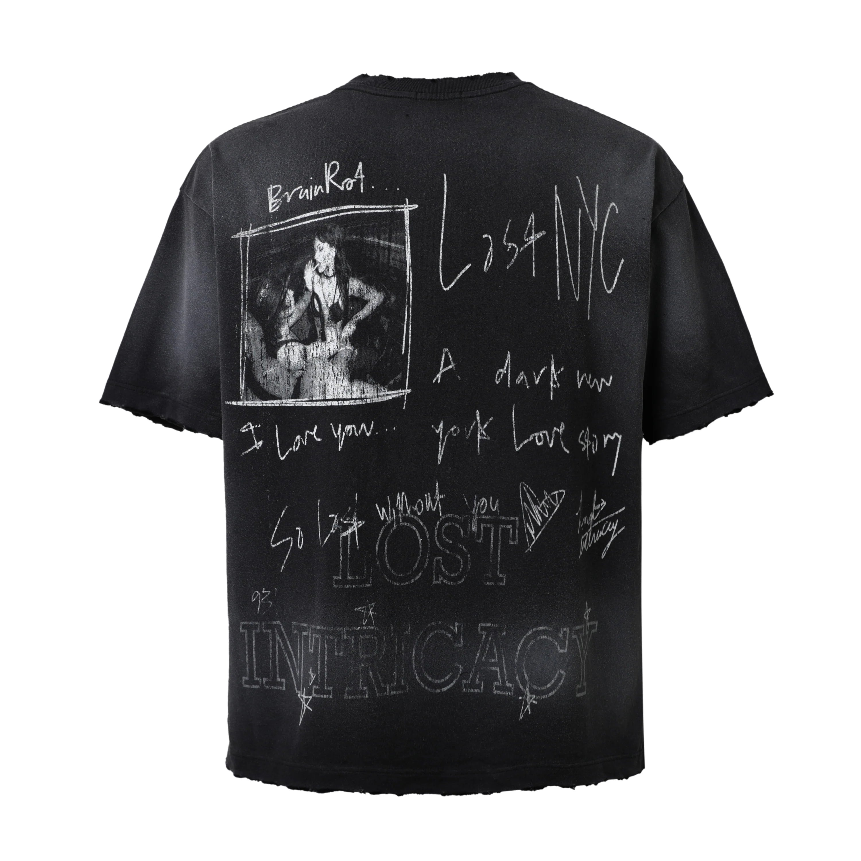 Lost Intricacy 'Brain Rot' Black Tee