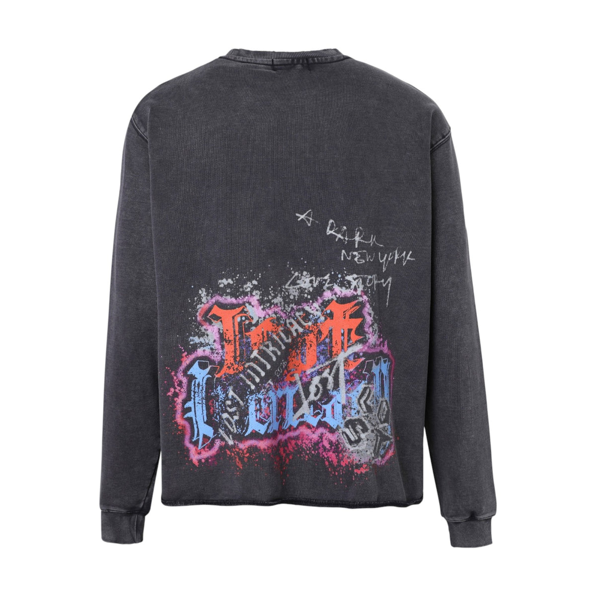 Lost Intricacy 'Lost Parade' Black Crewneck