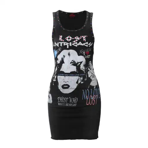 Lost Intricacy 'Love Lost' Black Dress