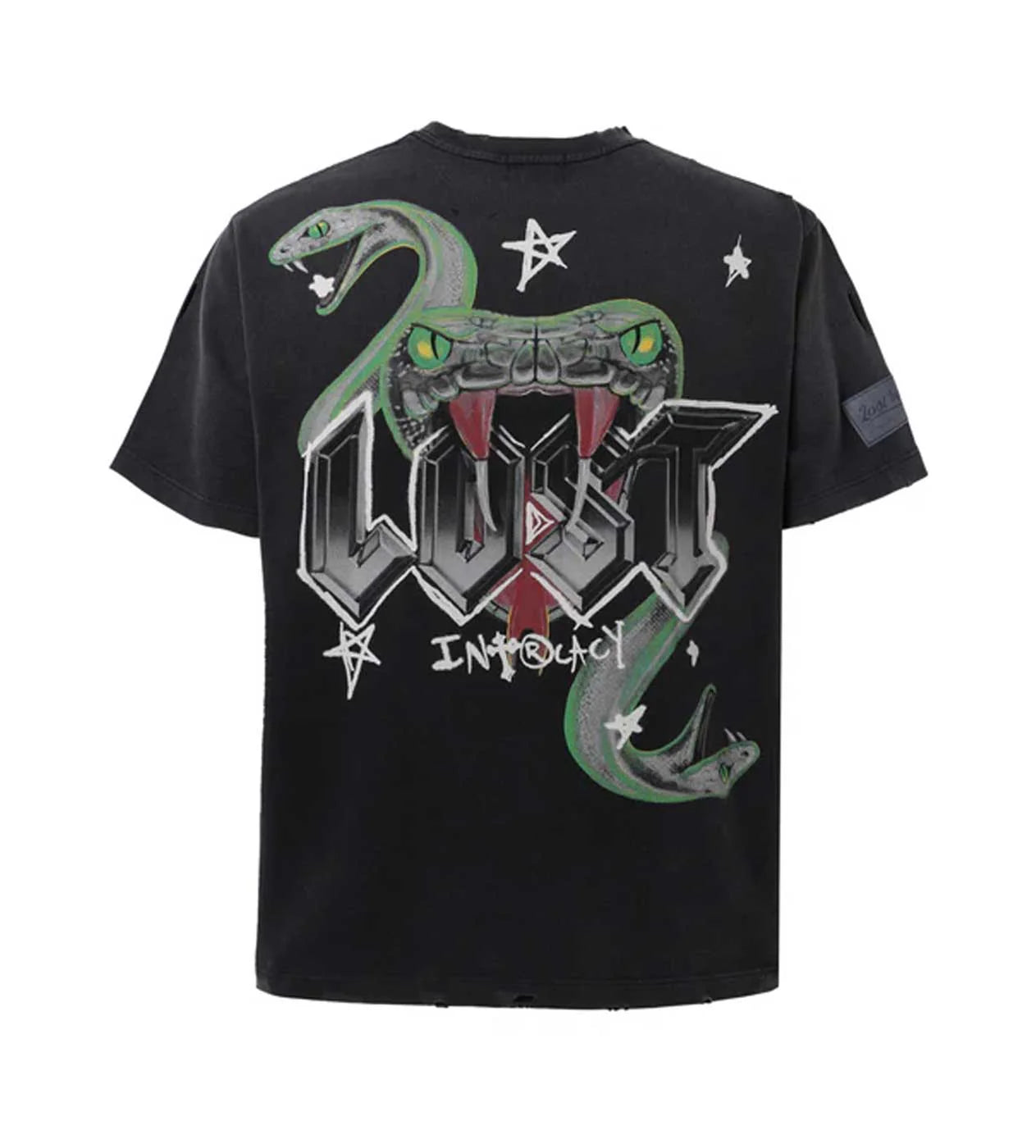 Lost Intricacy 'Medusa' Black Tee