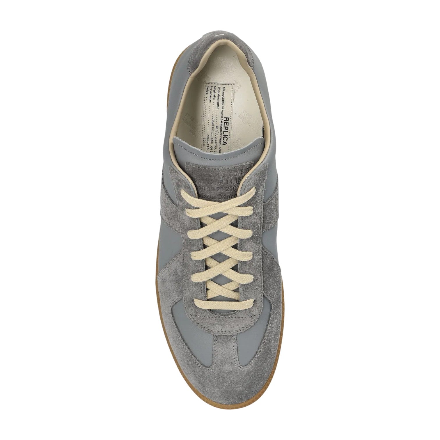 Maison Margiela 'Replica Low-Top' Pale Blue Sneakers