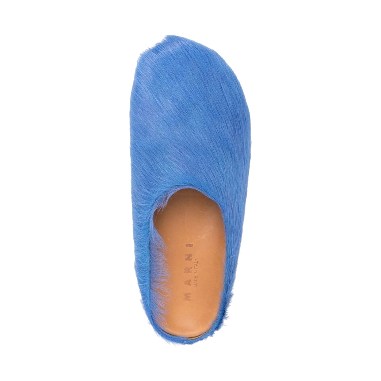 Marni 'Fussbet Sabot' Mineral Blue Slides