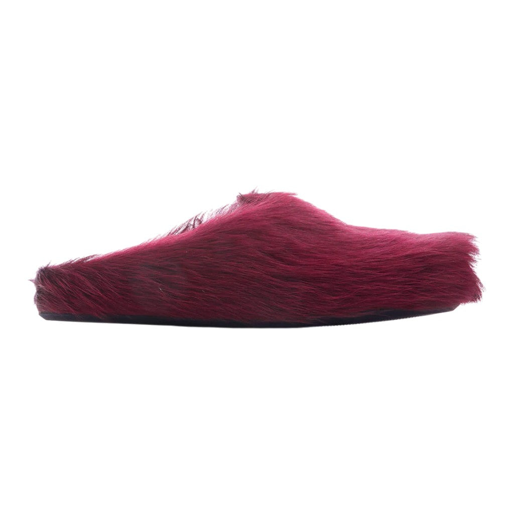 Marni 'Fussbet Sabot' Red Slides