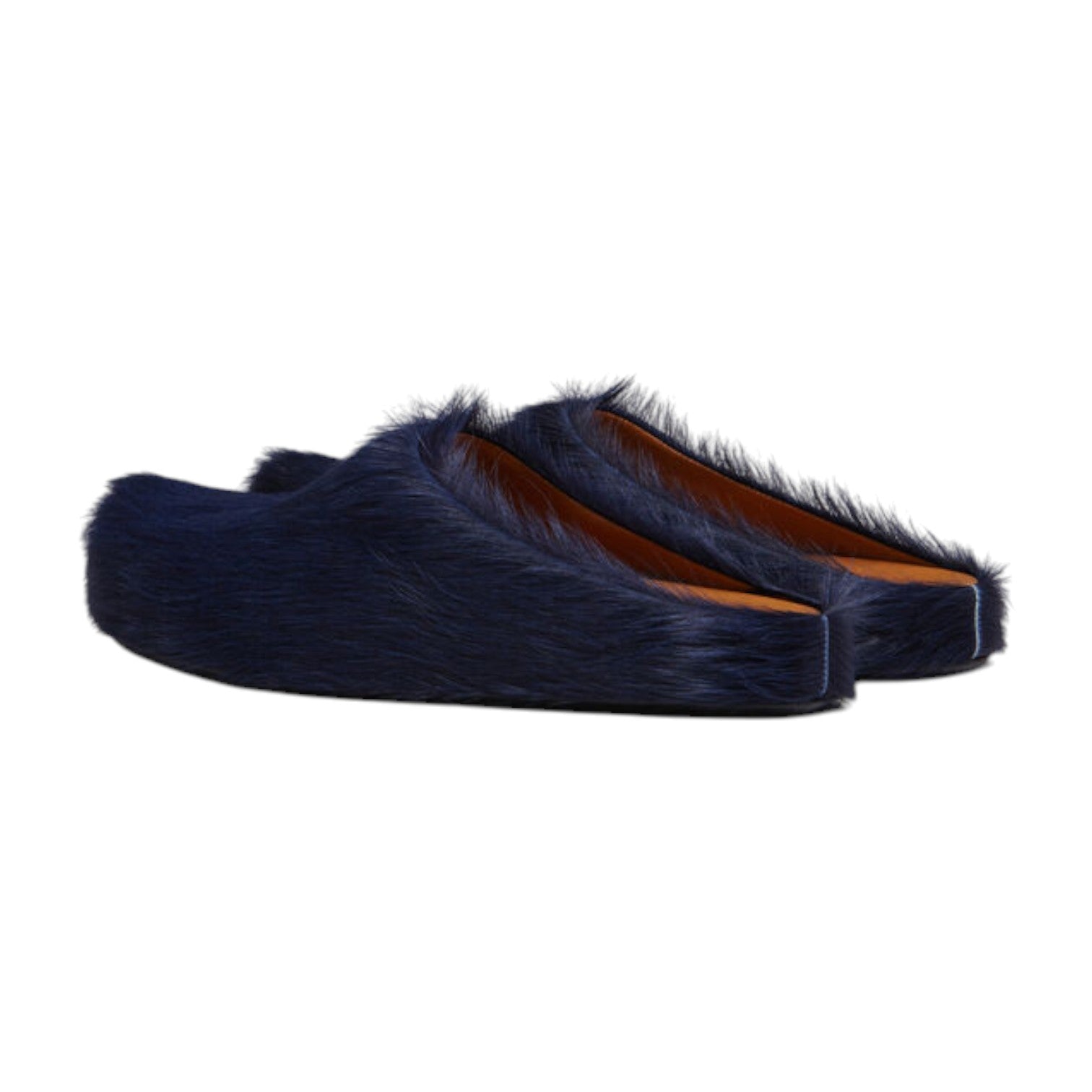 Marni 'Fussbet Sabot' Eclipse Navy Slides