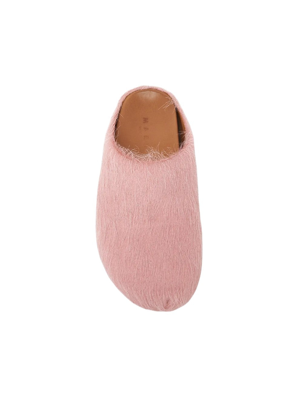 Marni 'Fussbet Sabot' Pink Gummy Slides