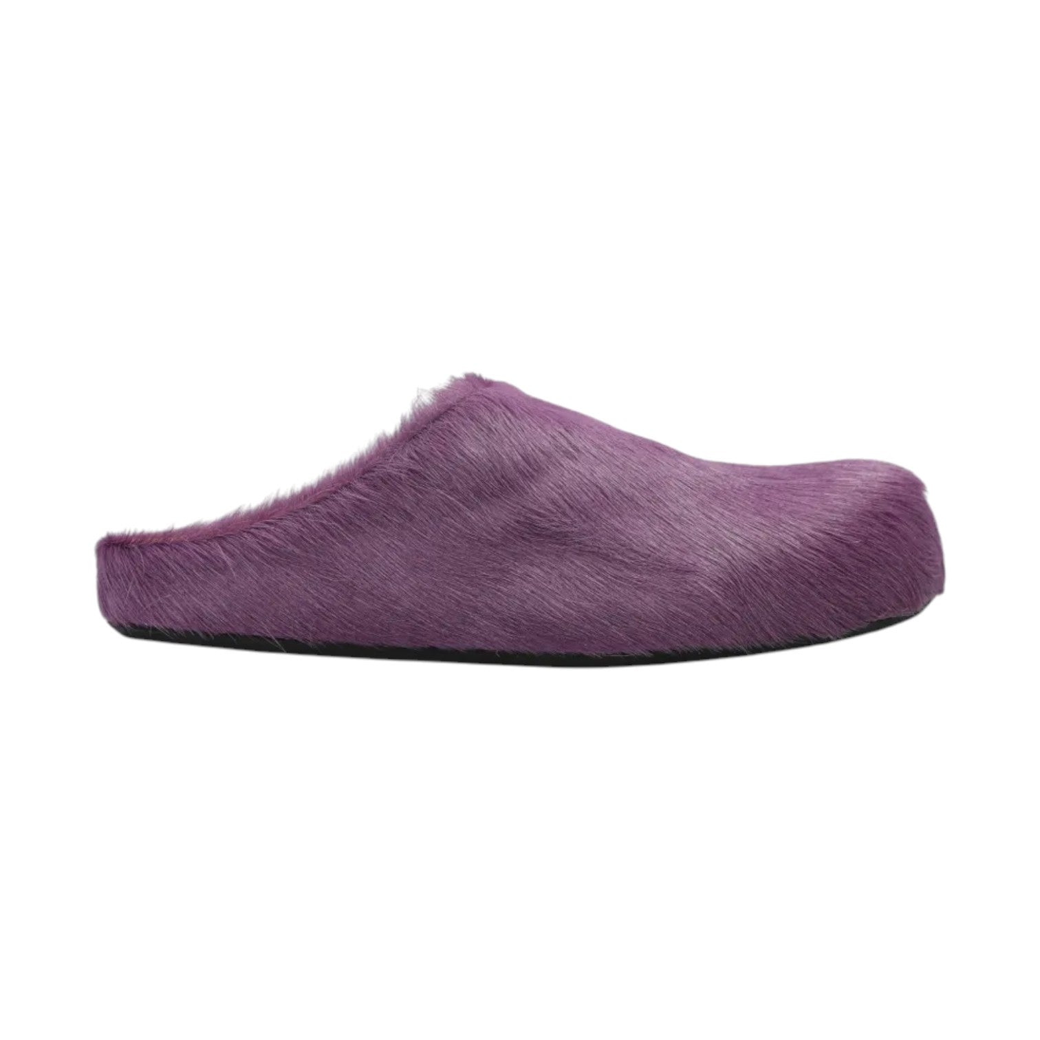 Marni 'Fussbet Sabot' Prune Violet Slides