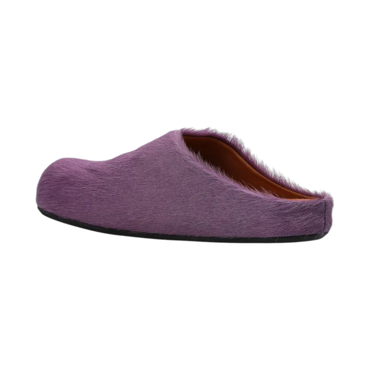 Marni 'Fussbet Sabot' Prune Violet Slides