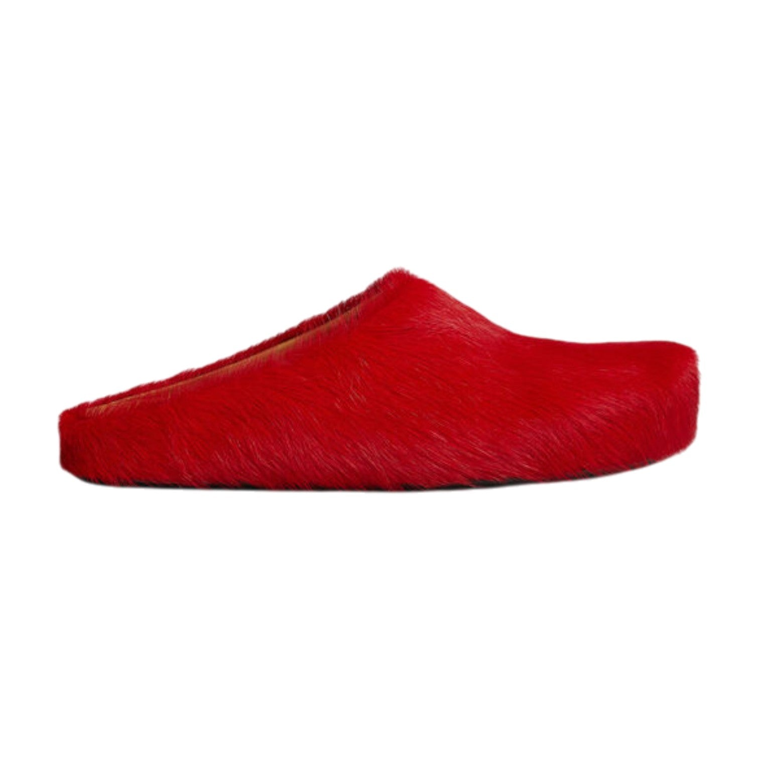 Marni 'Fussbet Sabot' Red Slippers
