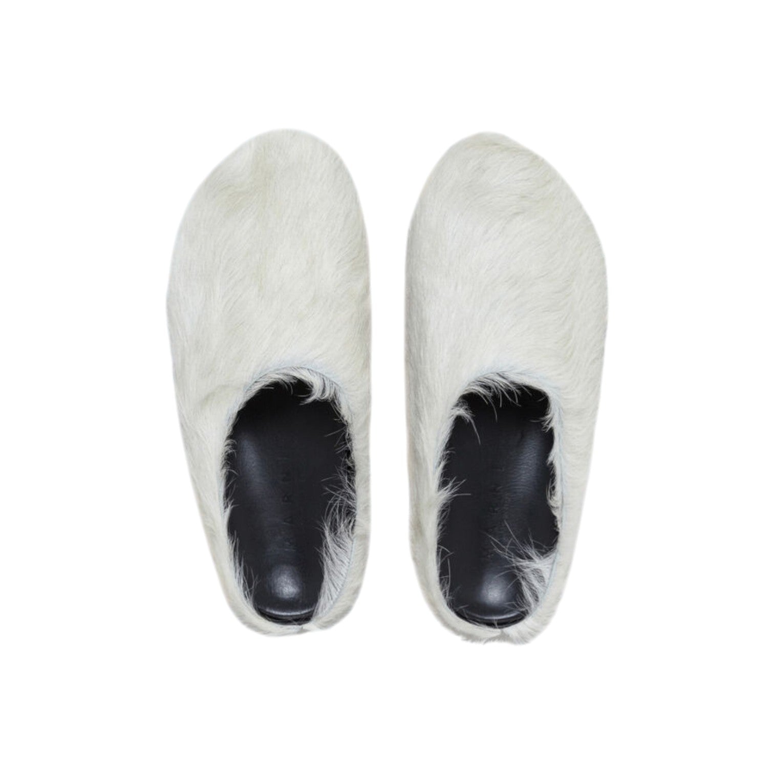 Marni 'Fussbet Sabot' White Slippers