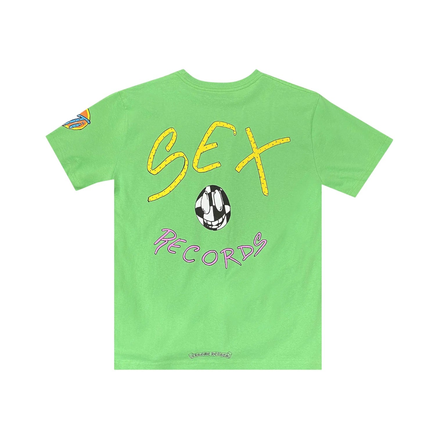 Matty Boy 'Sex Records Chaos' Neon Green Tee