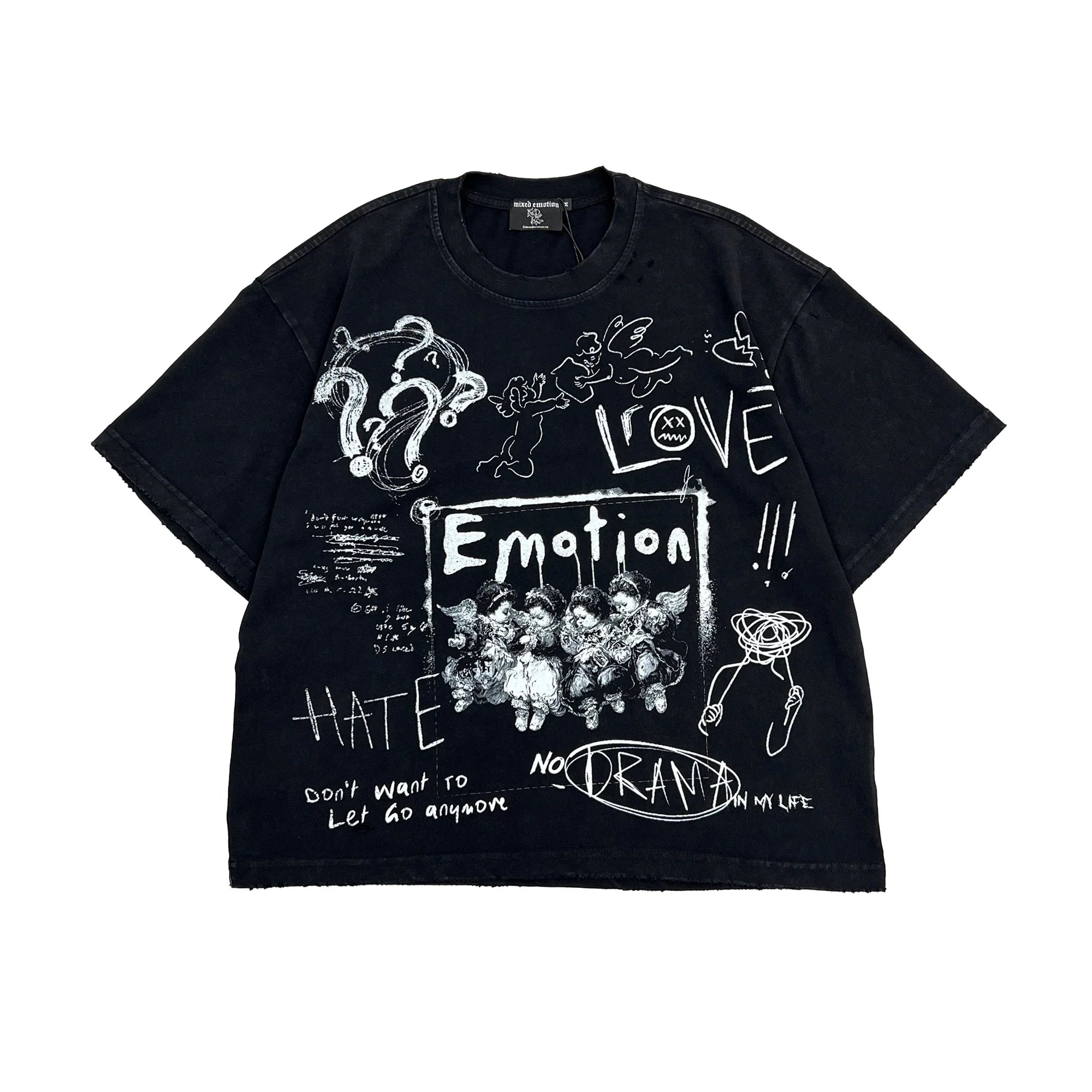 Mixed Emotions 'Chaos' Black Tee