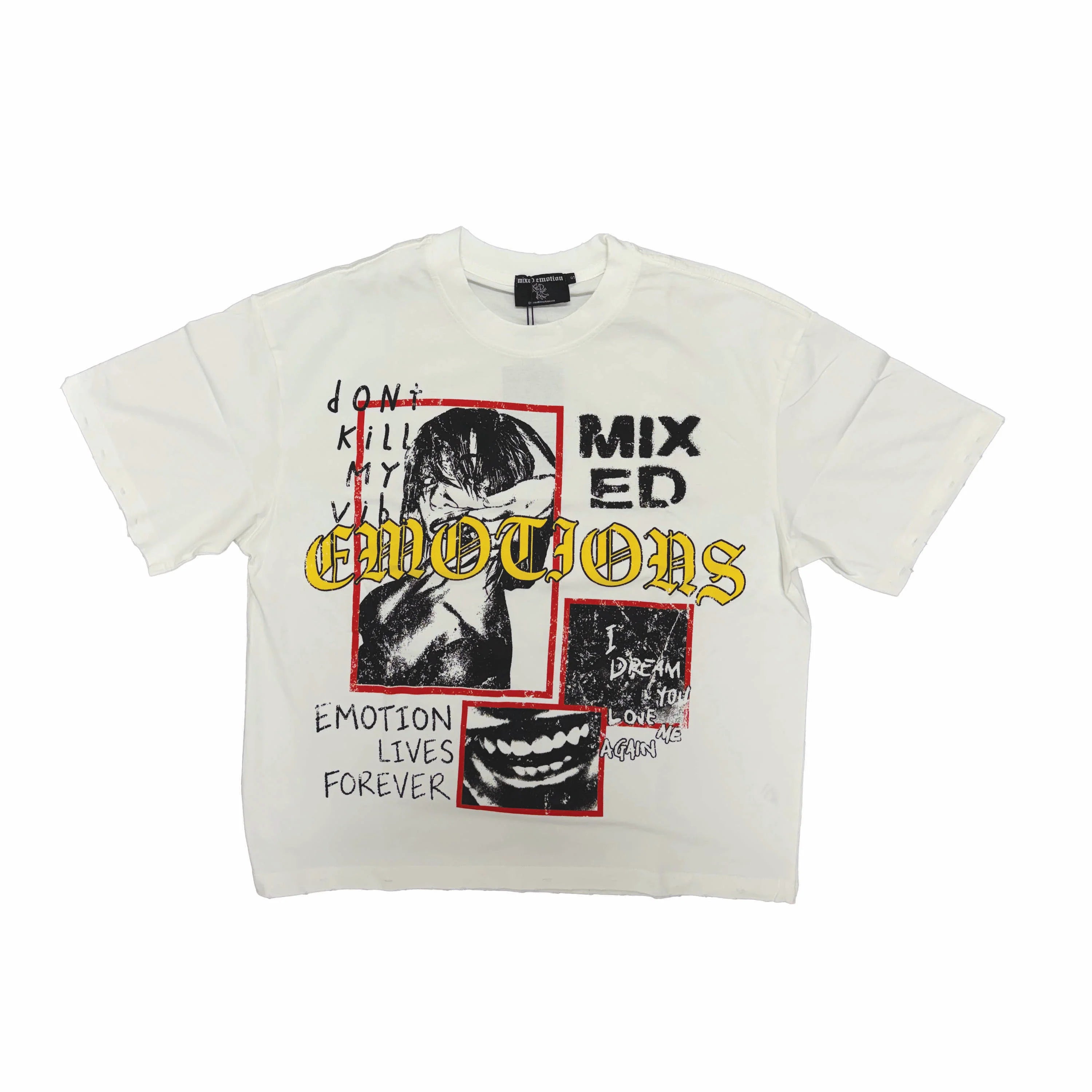 Mixed Emotions 'Forever' White Tee