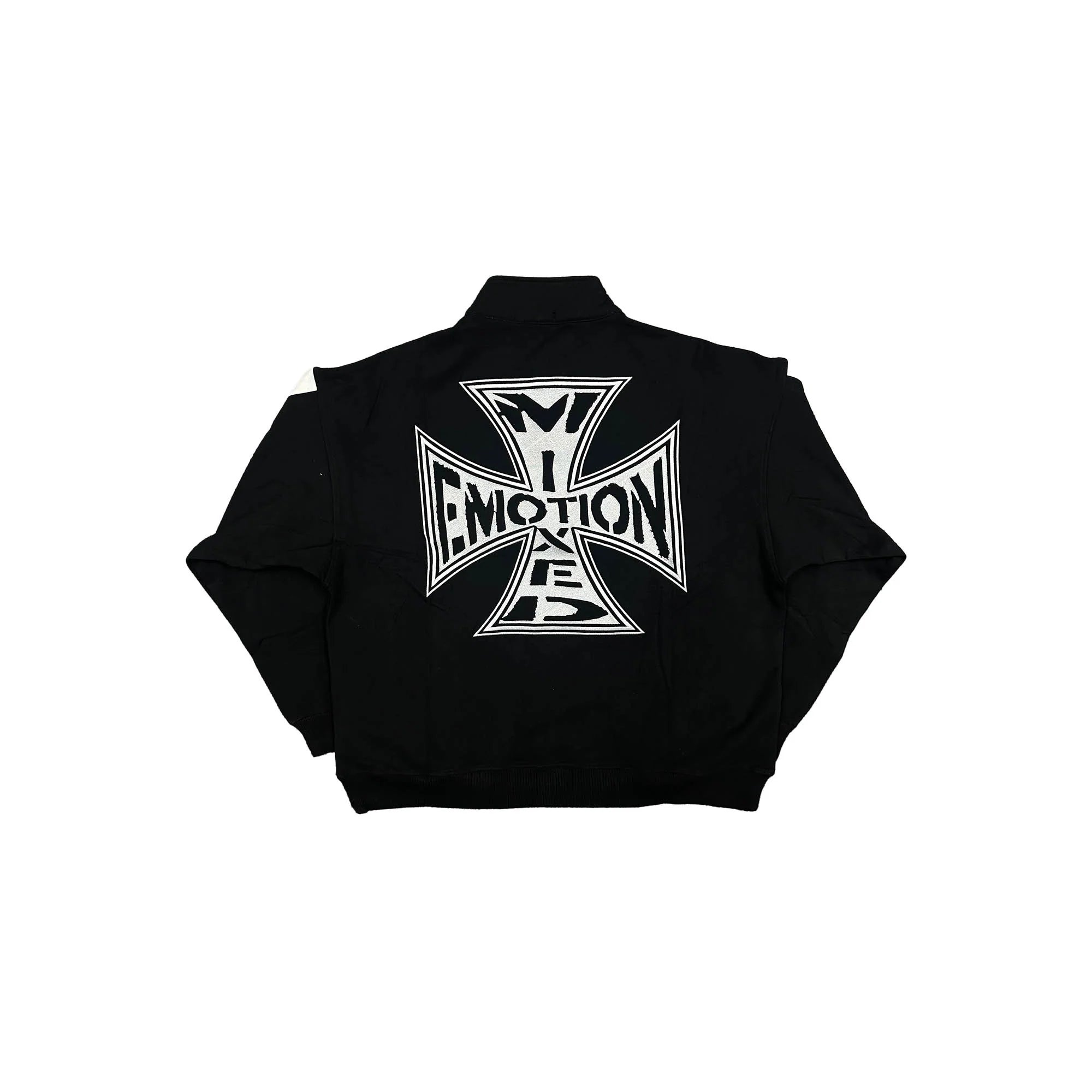Mixed Emotions 'Quarter' Black Quarter Zip Jacket