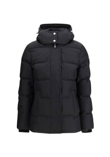 Moose Knuckles '3Q Black Cloud' Black Puffer Coat